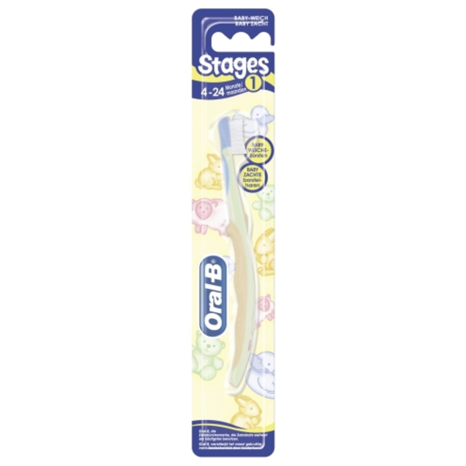 Oral-B Ersatzscherkopf Oral-B, Kinderzahnbürsten