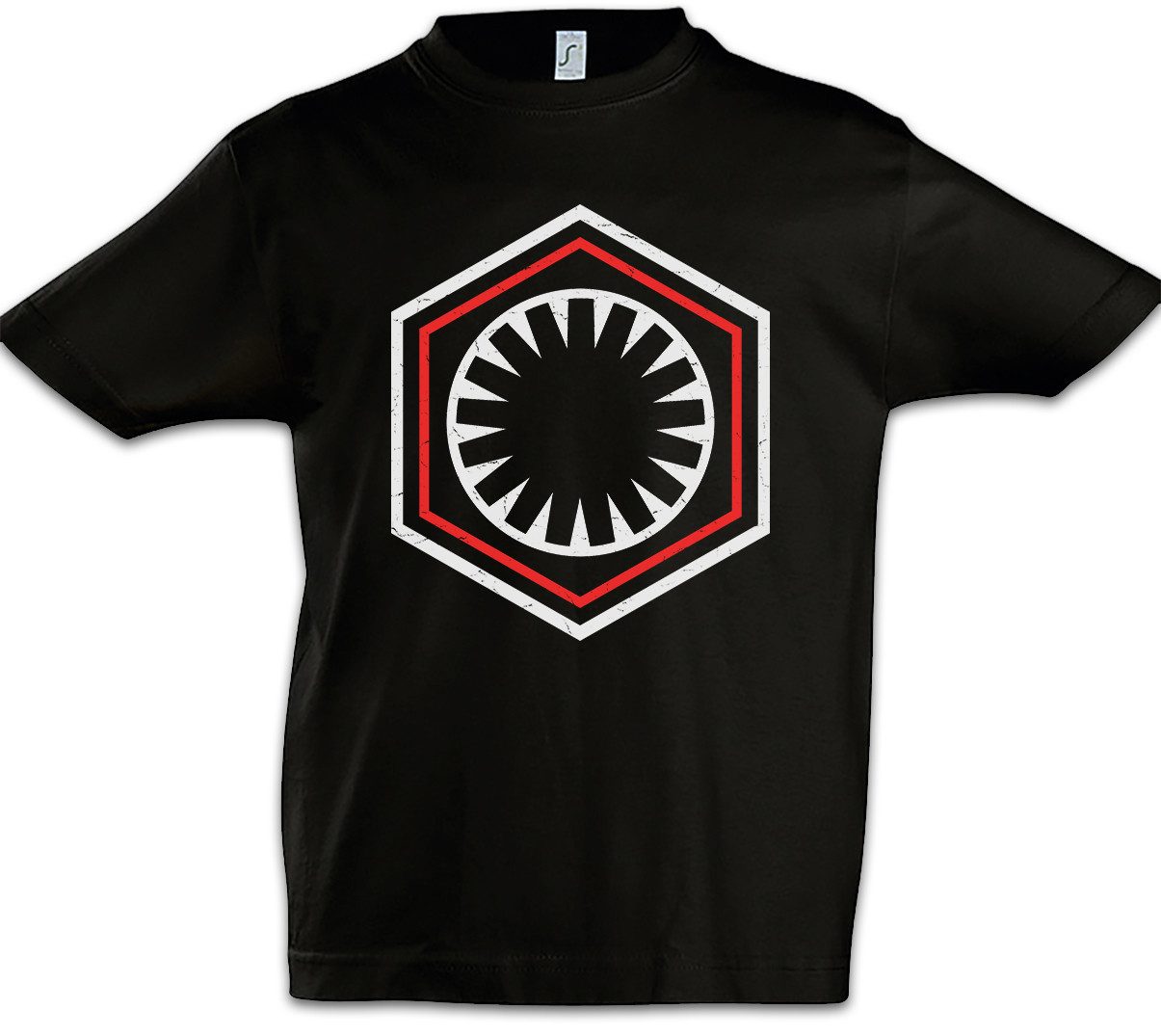 Print-Shirt First Order Logo Kinder T-Shirt Wars Krieg Empire Imperium Star Sterne
