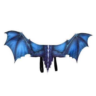 ZmdecQna Monster-Kostüm Halloween-Drachenflügel, Kostüm Cosplay Karnevalsflügel Zubehör