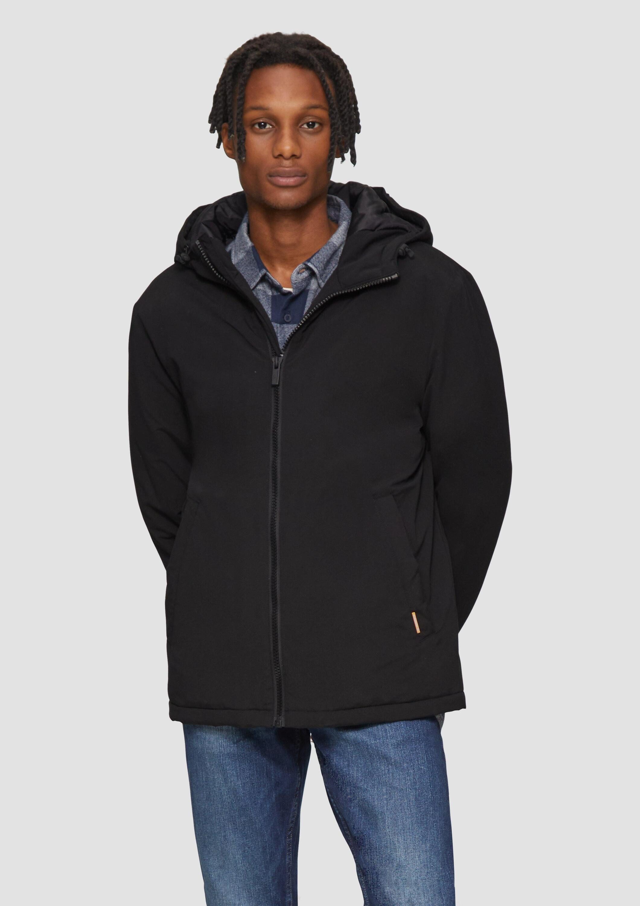 QS Funktionsjacke Outdoor-Jacke Winterjacke mit Kapuze
