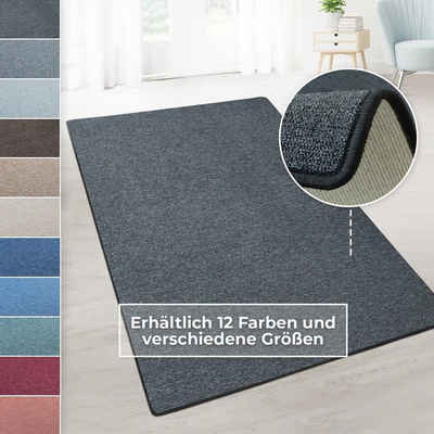 Teppich Athen, verschiedene Größen, verschiedene Farben, Teppichläufer, Karat, rechteckig, Höhe: 4 mm, 100% Polypropylen