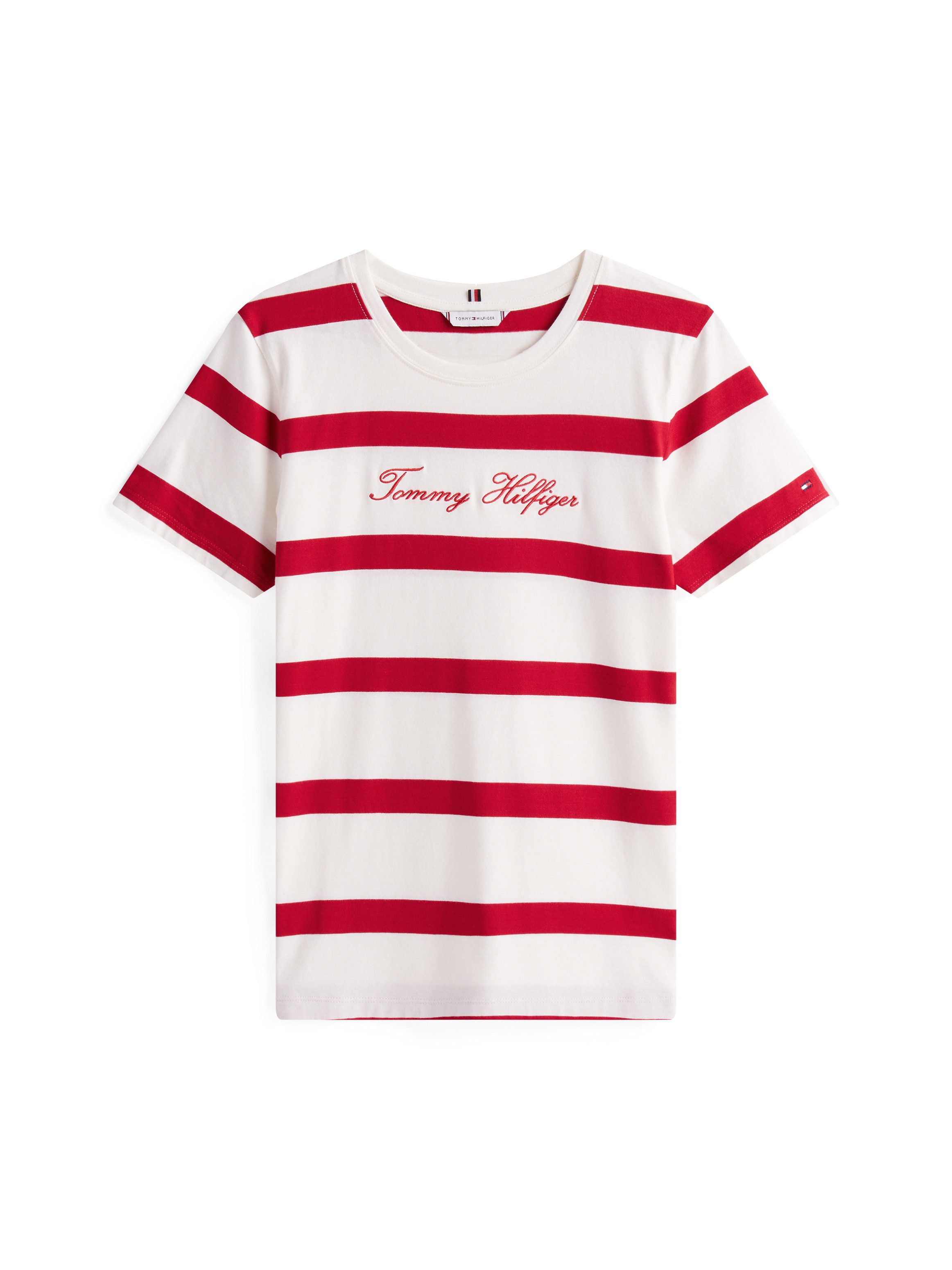 Kurzarmshirt SCRIPT REG C-NK SS T-SHIRT