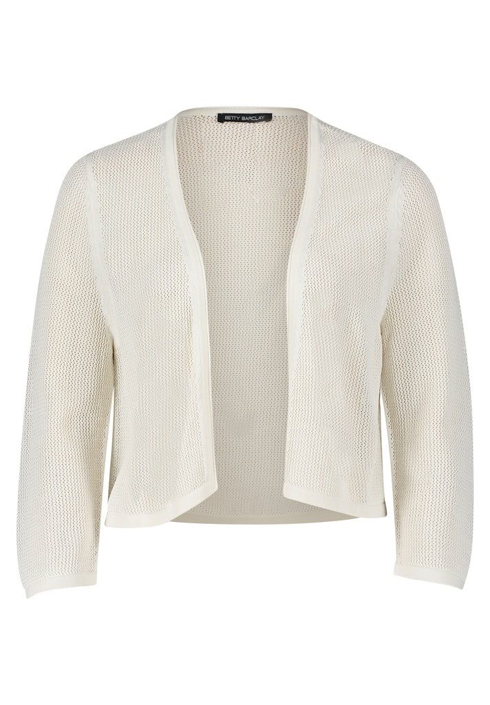 Betty Barclay Strickjacke Strickjacke Kurz 3/4 Arm