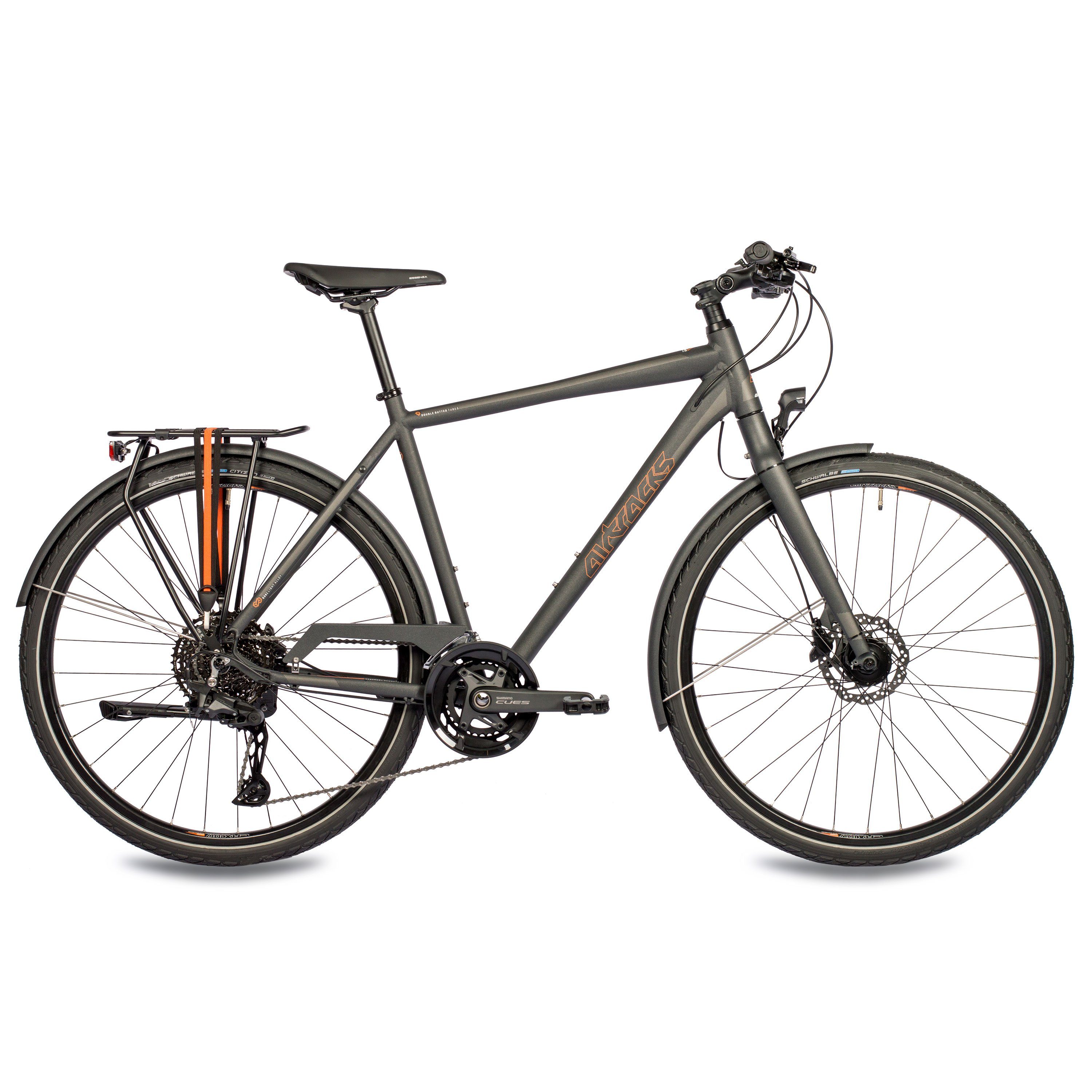 Airtracks Trekkingrad Herren Trekking Fahrrad 28 Zoll TR.2870-C Trekkingrad, 22 Gang Shimano, Kettenschaltung, (NEW SHIMANO CUES RD-U6020-11 SGS SHADOW), - Rahmenhöhen 50 cm 55 cm 60 cm » Modeljahr 2024 «