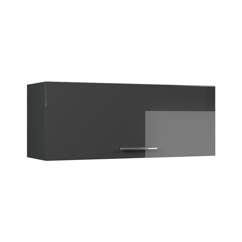 Vicco Hängeschrank Fame-Line, Anthrazit Hochglanz/Anthrazit, 100 cm (1-St)