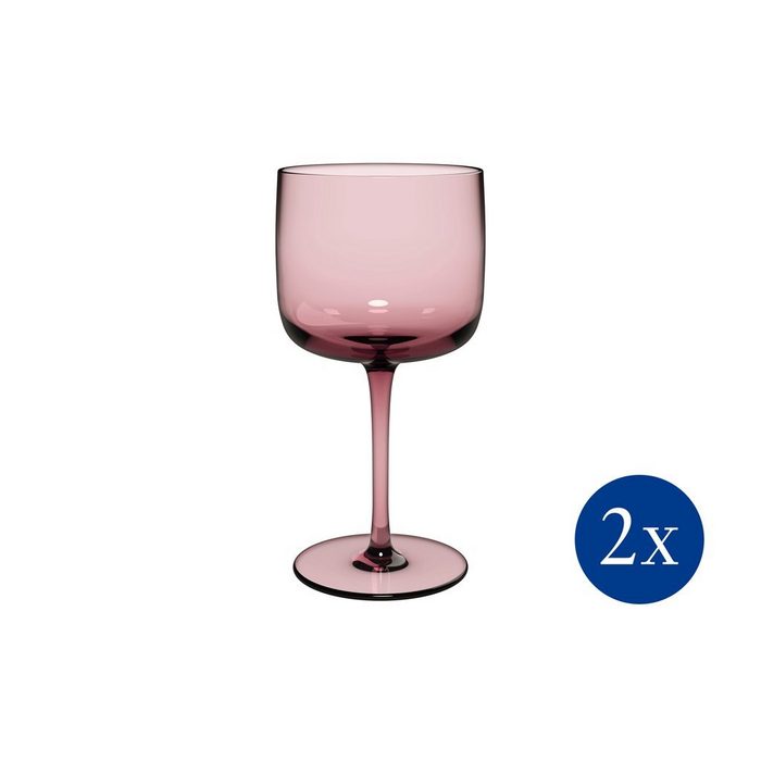 like. by Villeroy & Boch Rotweinglas Like Grape Weinkelch 270 ml 2 Stück Glas