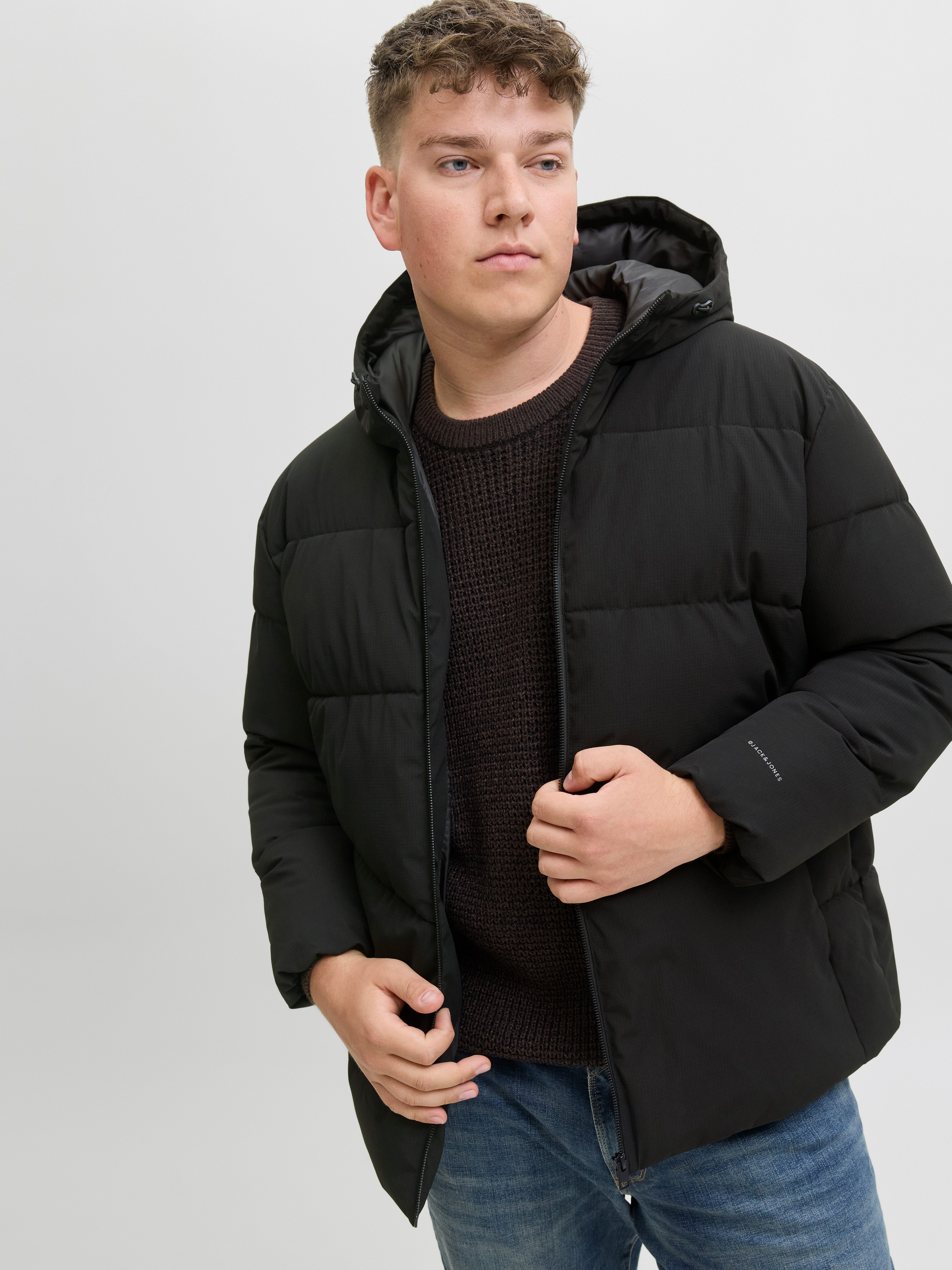 Jack & Jones PlusSize Steppjacke JJGLOBAL PUFFER JACKET PLS günstig online kaufen