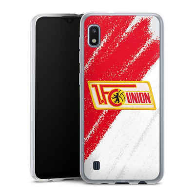 DeinDesign Handyhülle Offizielles Lizenzprodukt 1. FC Union Berlin Logo, Samsung Galaxy A10 Silikon Hülle Bumper Case Handy Schutzhülle