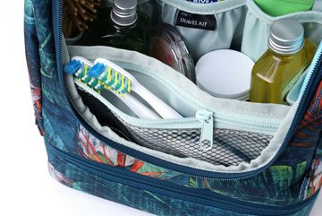 NITRO Kulturbeutel Travel Kit, Kosmetiktasche für Reise, Waschtasche, Reisetasche für Kosmetikartikel