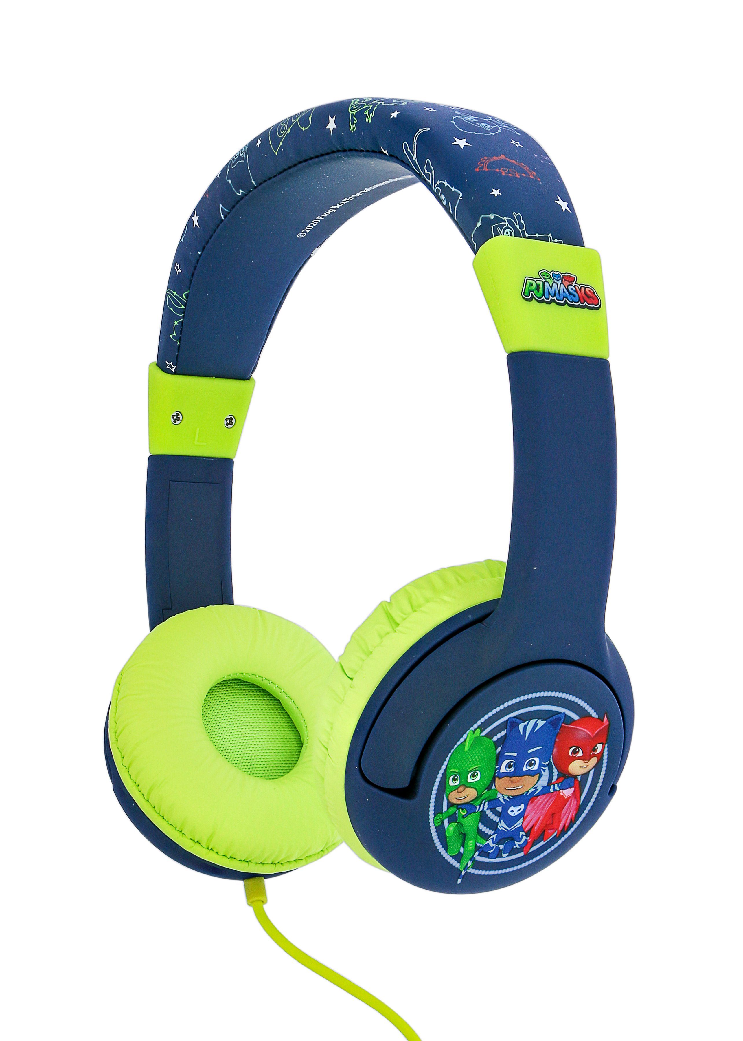 OTL PJ Masks Kinder Kopfhörer lizensiertes (Offiziell Kinder-Kopfhörer Merchandise)