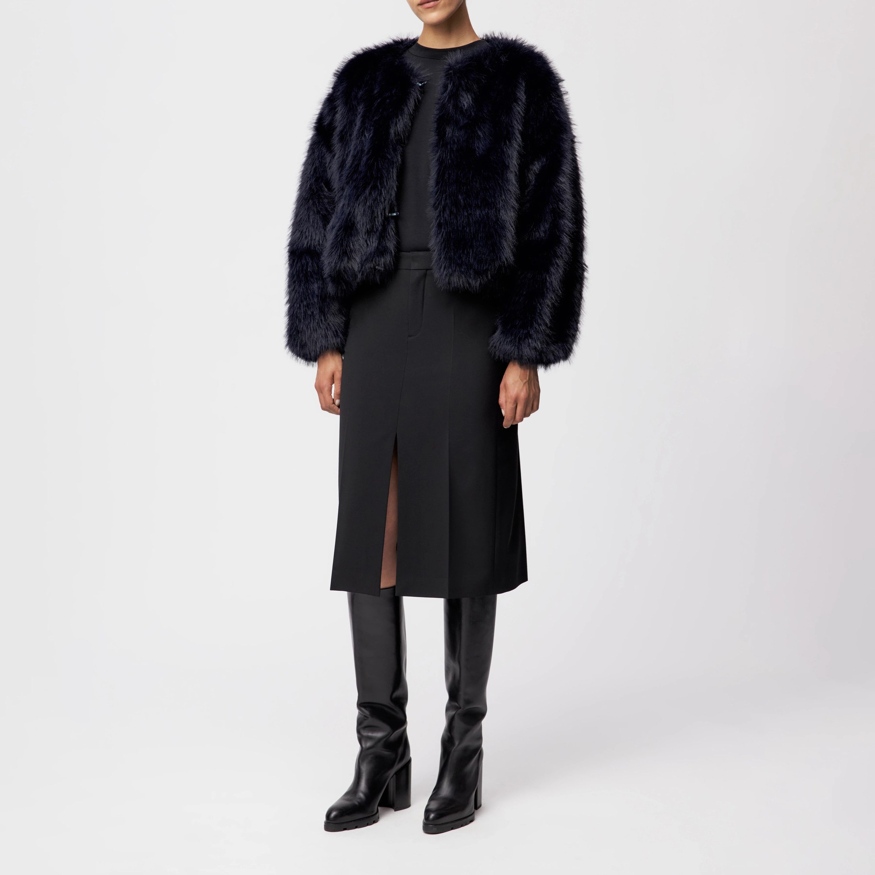 Drykorn Outdoorjacke Kunstfell Jacke KILCHURN