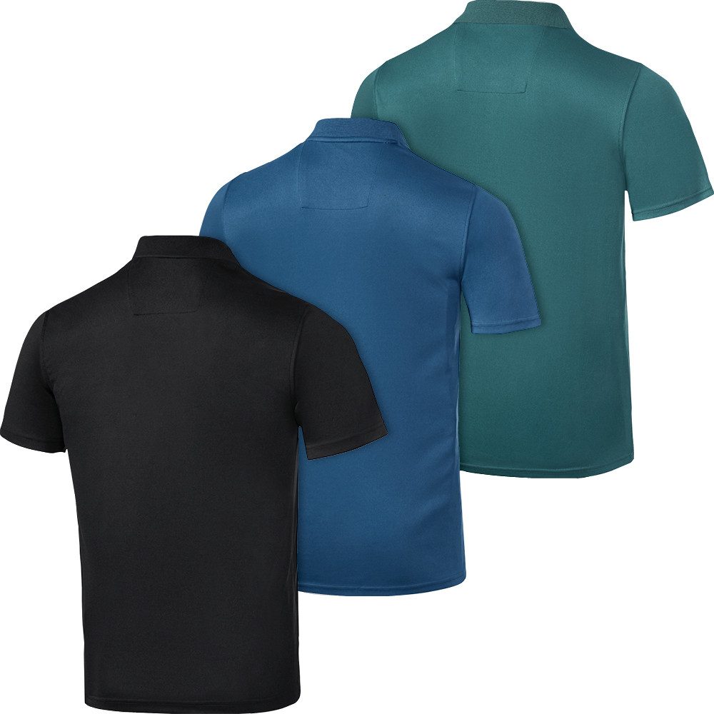 Regatta Funktionsshirt (3er-Pack) klassischer Look im funktionellen Gewebe
