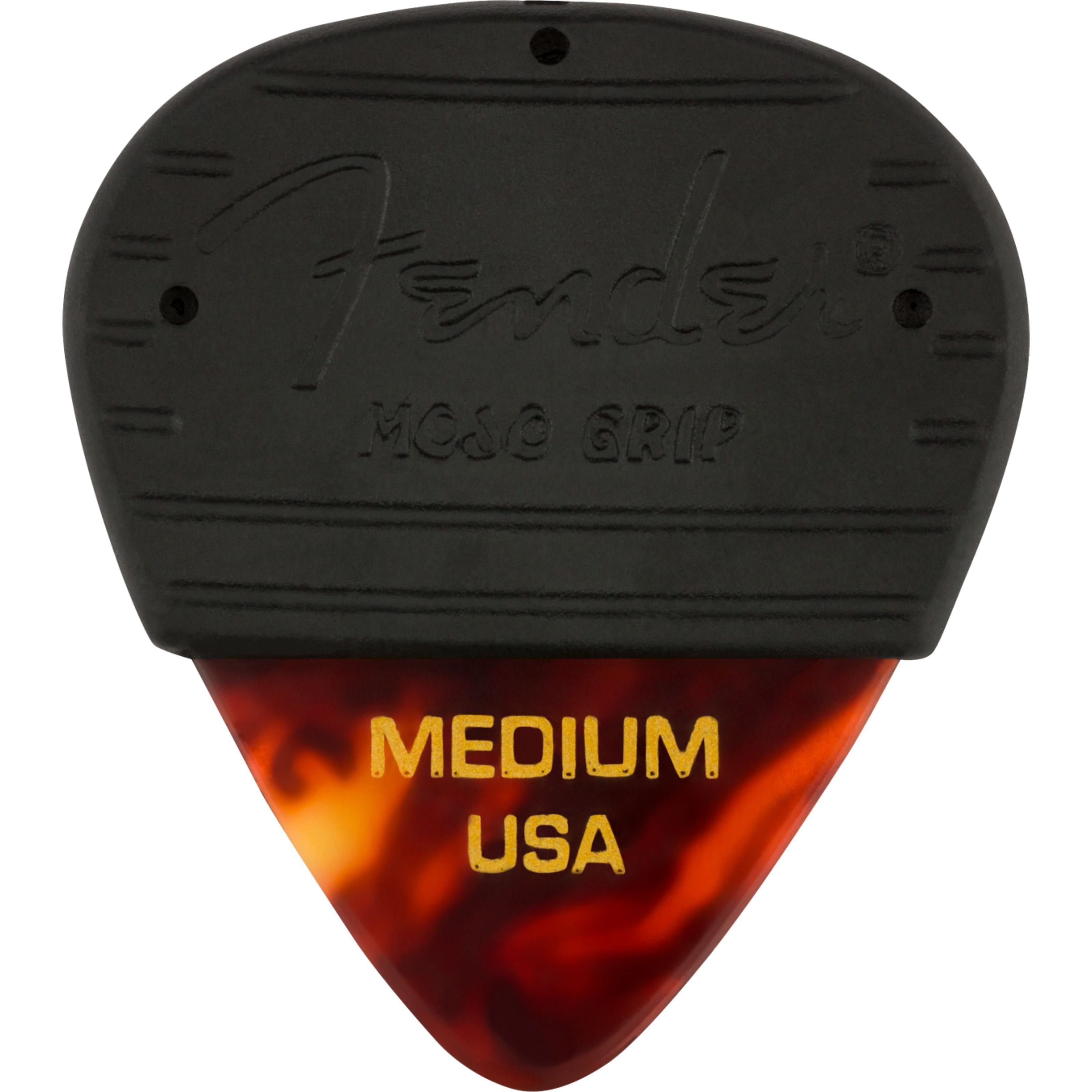 Fender Plektrum, 351 Mojo Grip Picks Celluloid Tortoiseshell Medium - Медиаторы Set