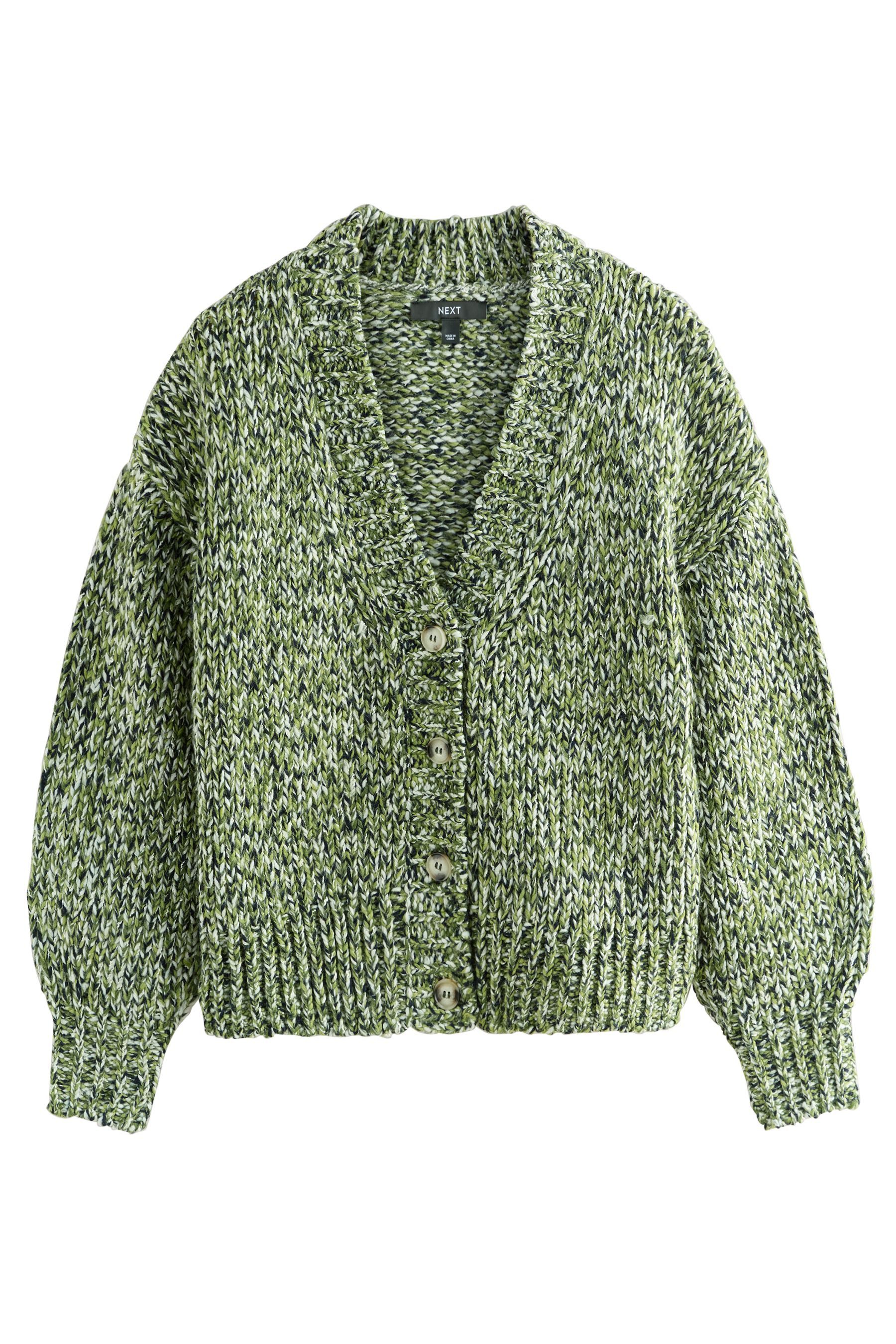 Next Strickjacke Strickjacke mit Twistdetail und Wollanteil (1-tlg) günstig online kaufen