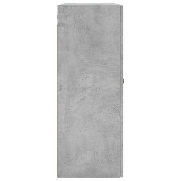 furnicato Sideboard Wandschränke 2 Stk. Betongrau 69,5x34x90 cm