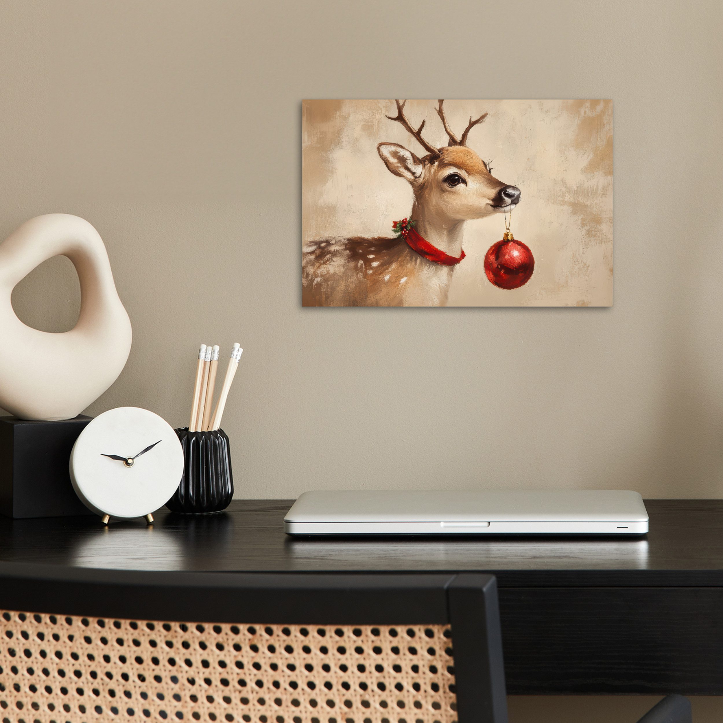 MuchoWow Poster Weihnachten - Hirsch - günstig online kaufen