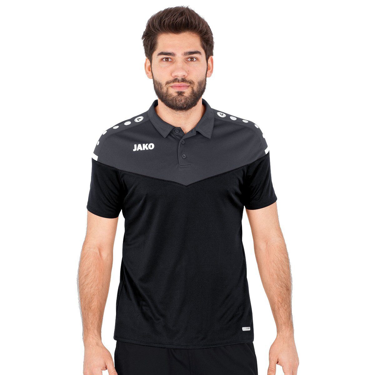 Poloshirt Champ 2.0 (100% Polyester) schwarz Herren