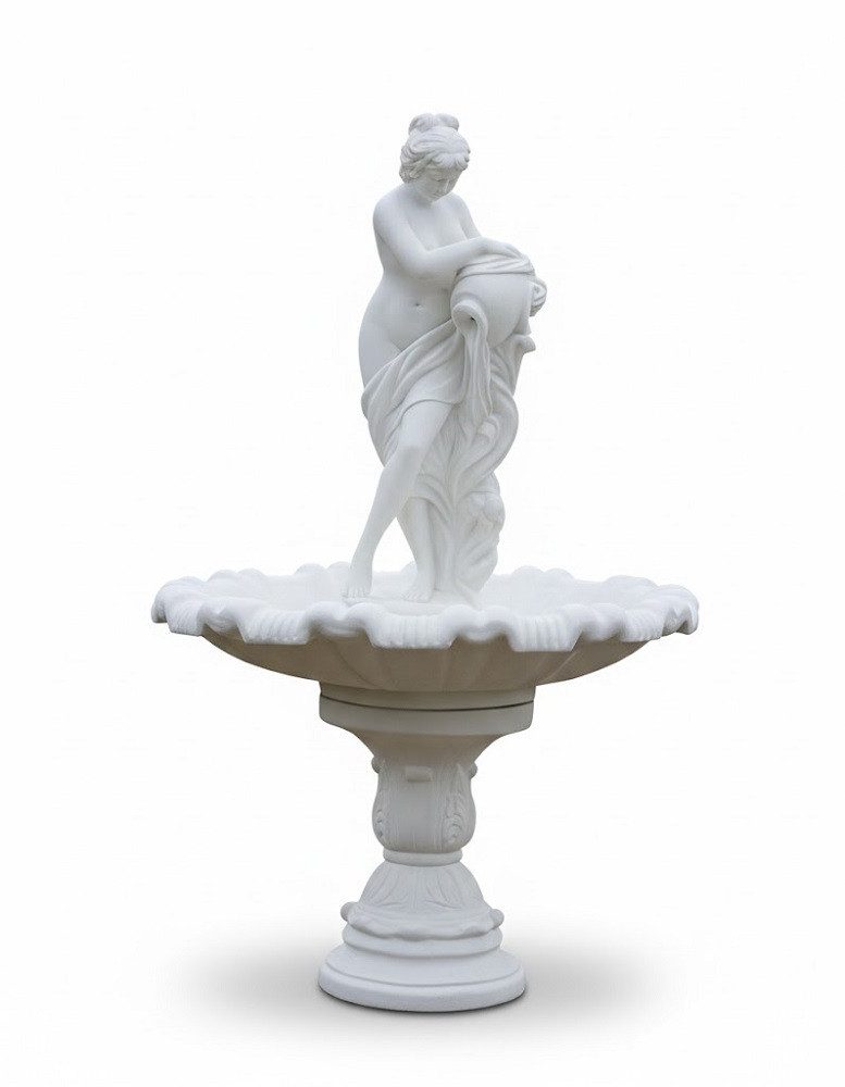 JVmoebel Zierbrunnen Brunnen Springbrunnen Skulptur Brunnen Fontaine Teich 229cm Sofort, (Brunnen), Made in Europa