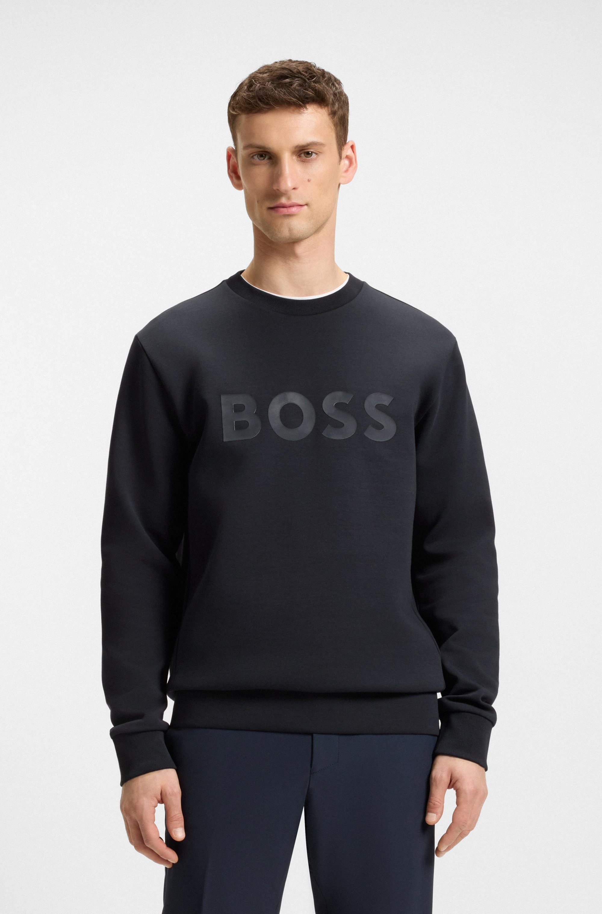BOSS GREEN Sweatshirt Salbo mit Logodruck günstig online kaufen