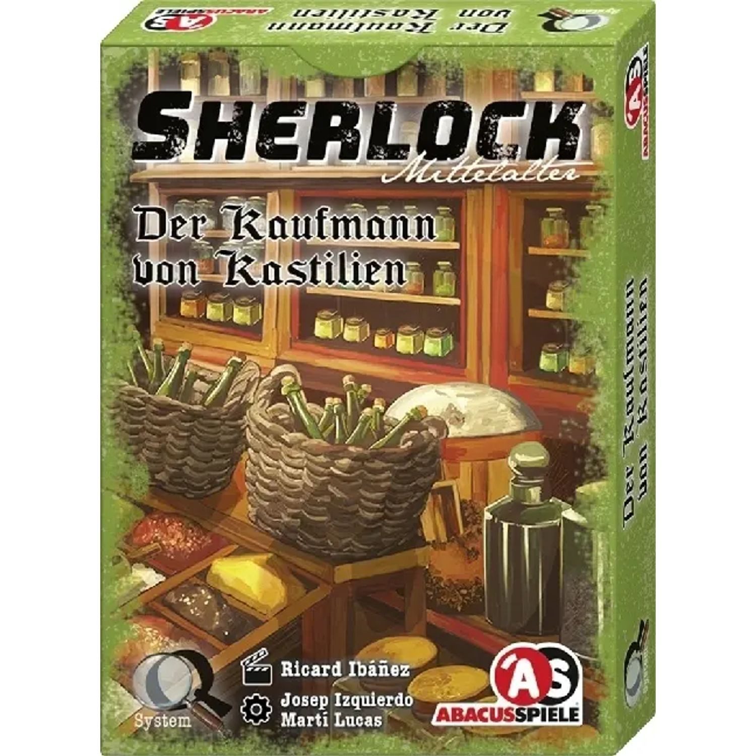 ABACUSSPIELE Spiel Sherlock Mittelalter - Der Kaufmann von Kastilien