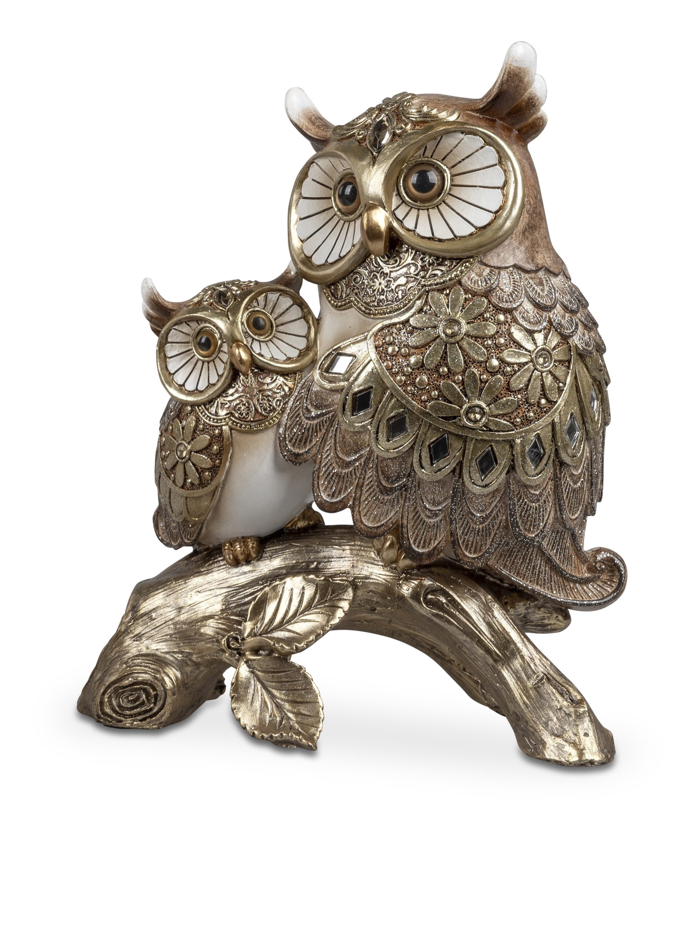 formano Dekofigur Dekofigur Eulenpaar LUXOR GOLD günstig online kaufen