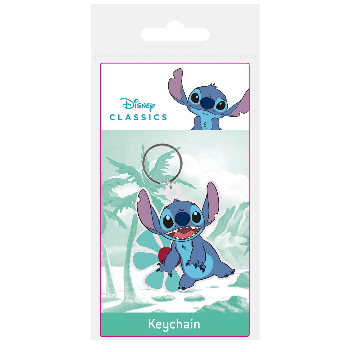 Schlüsselanhänger Stitch - Smile - Keyring günstig online kaufen