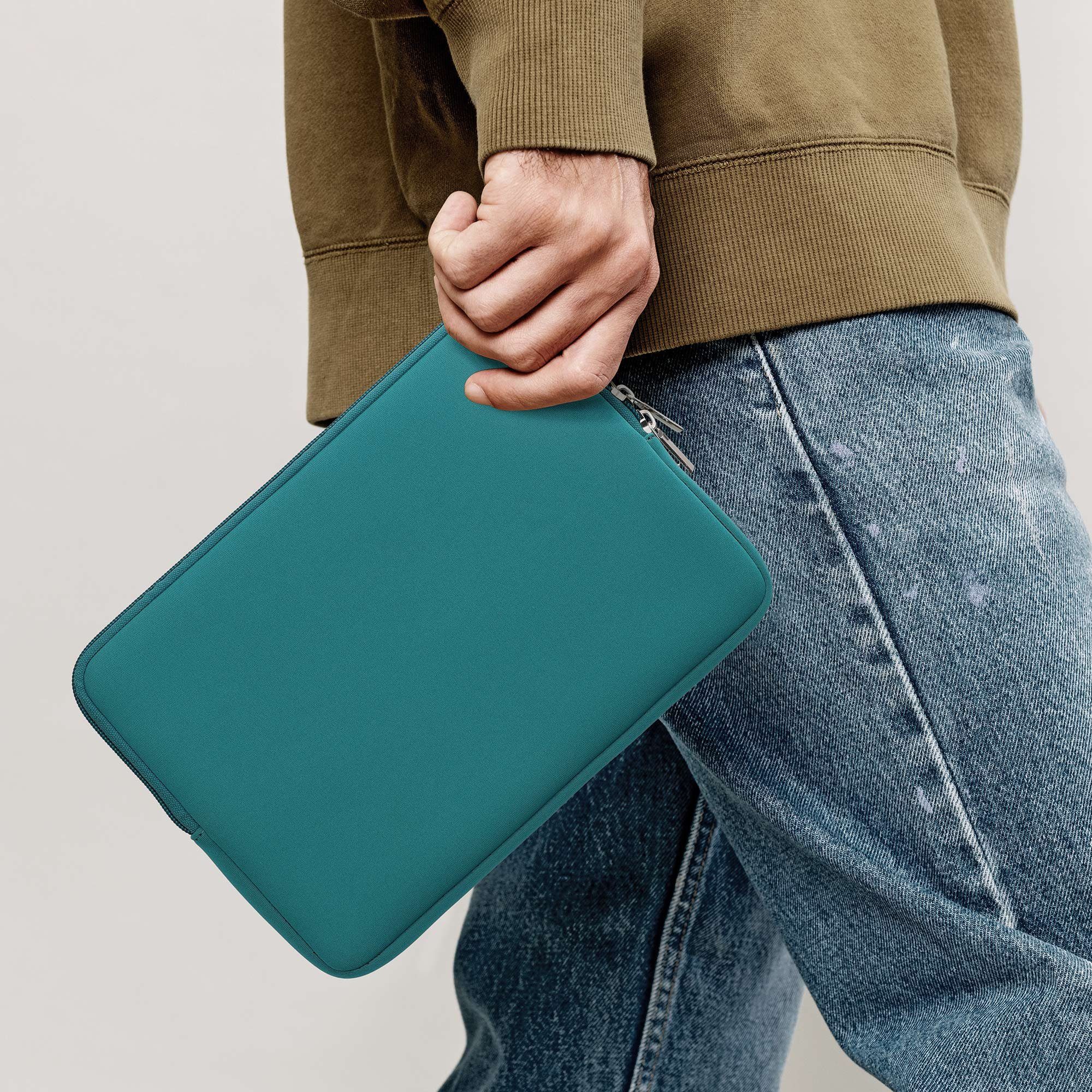 kwmobile Tablet-Hülle Tablet Hülle für 9,7"-11" Tablet, Universal Neopren Tasche Cover Case - Schutzhülle Sleeve in Petrol