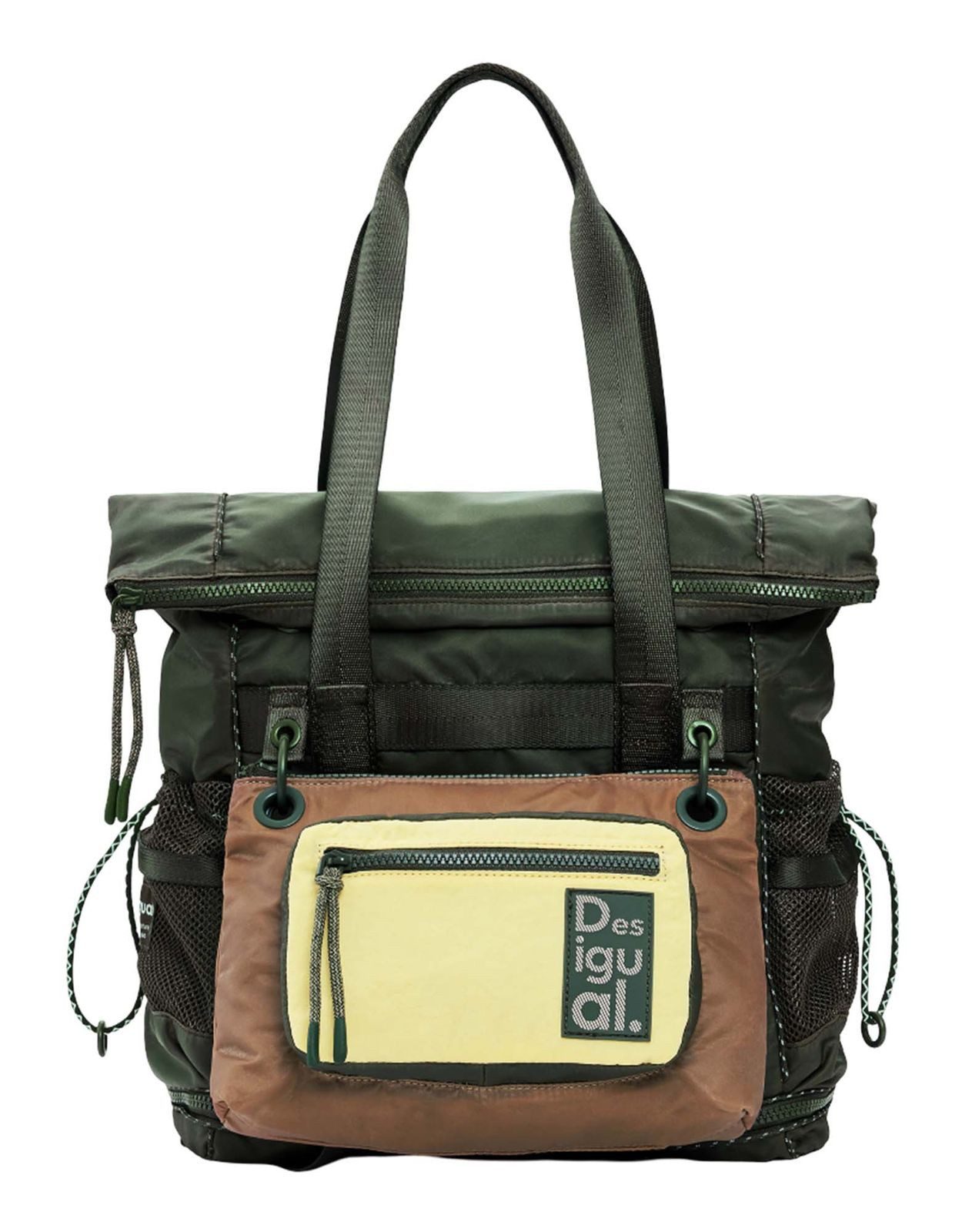 Desigual Schultertasche Neo Grunge Voyager Nylon Backpack (Set, 2-tlg)