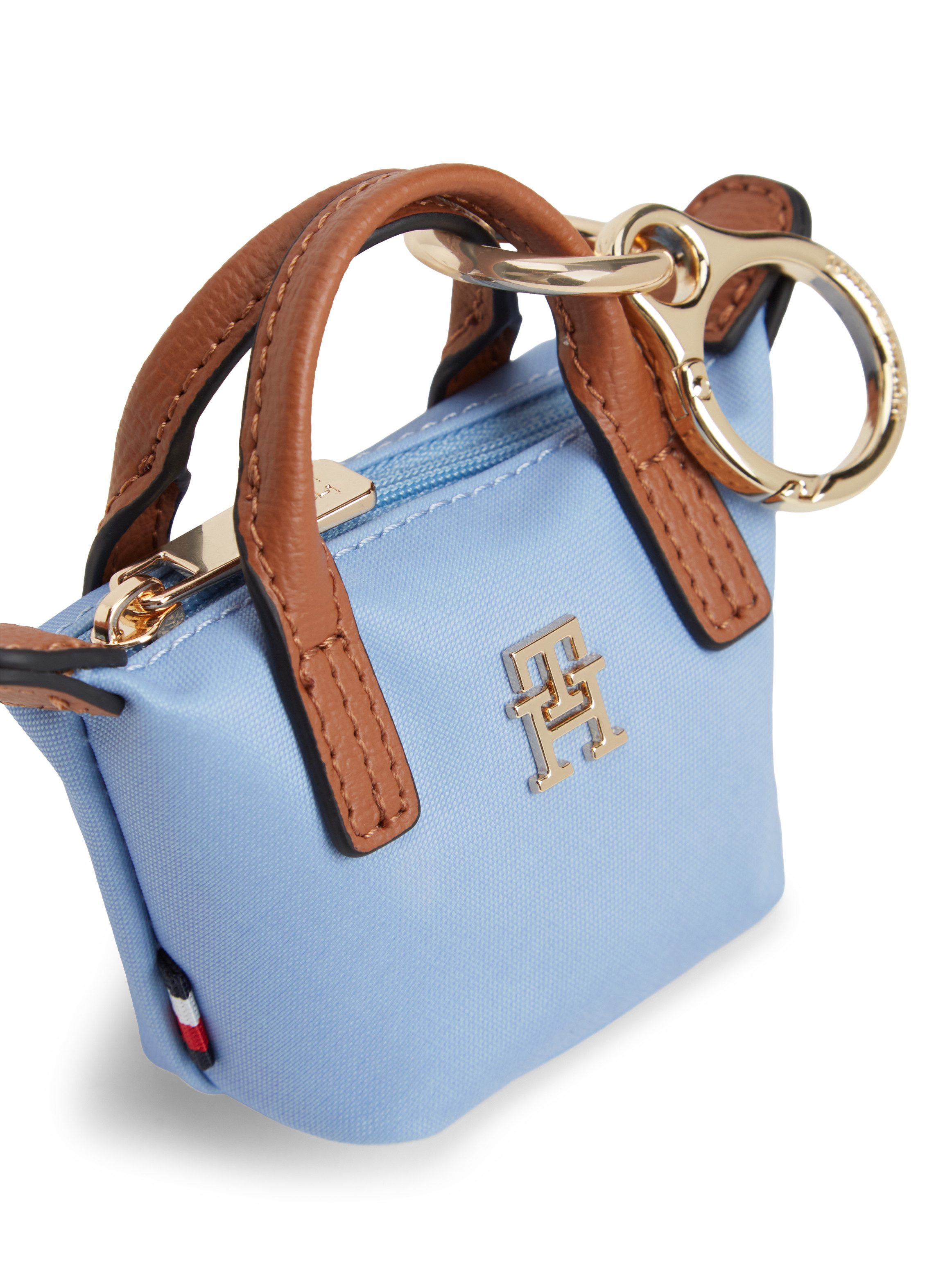 Tommy Hilfiger Schlüsselanhänger TH CHARMS POPETTE NANO (Set, Zusätzlicher Anhänger), Taschen Charm, Bag Charm mit Anhänger für Einkaufchips