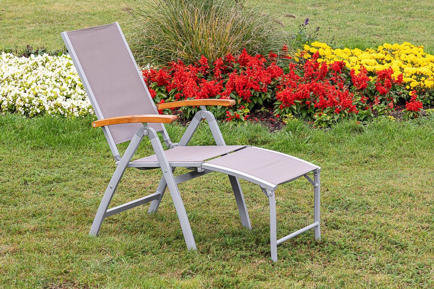 MERXX Gartensessel »Naxos«, Relaxsessel, 5-fach verstellbar-HomeTrends