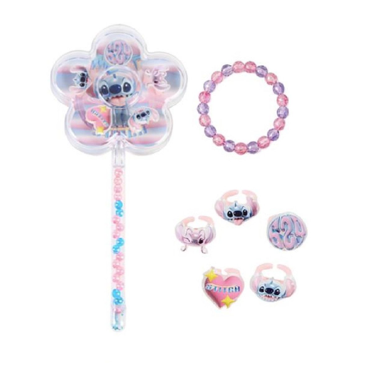 Disney Schmuckset Stitch Kinder Schmuckset für Alltag Freizeit Verkleiden Geschenkidee