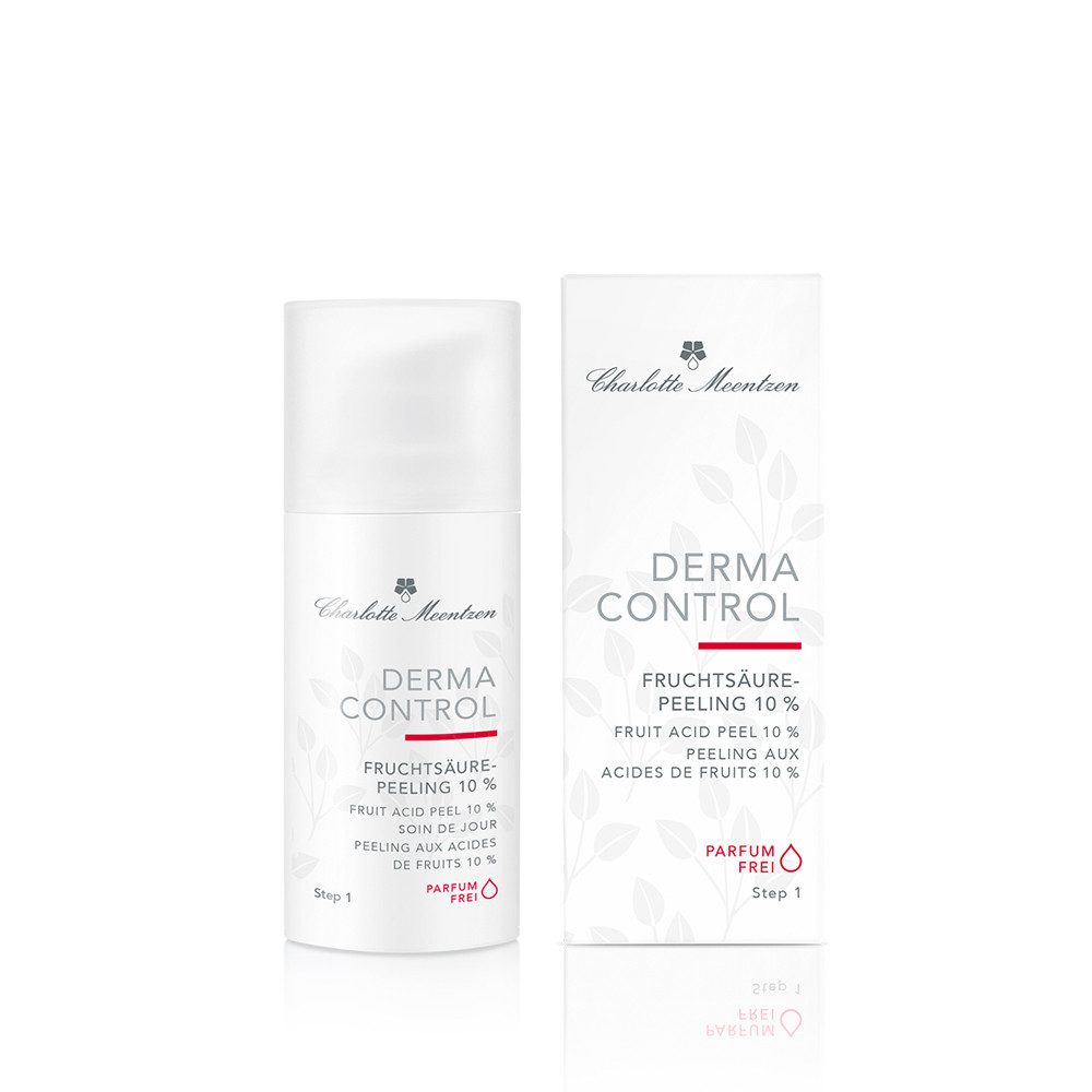 Charlotte Meentzen 2-in-1 Gesichtswasser und Peeling Charlotte Meentzen Fruchtsäurepeeling 10% - 30 ml