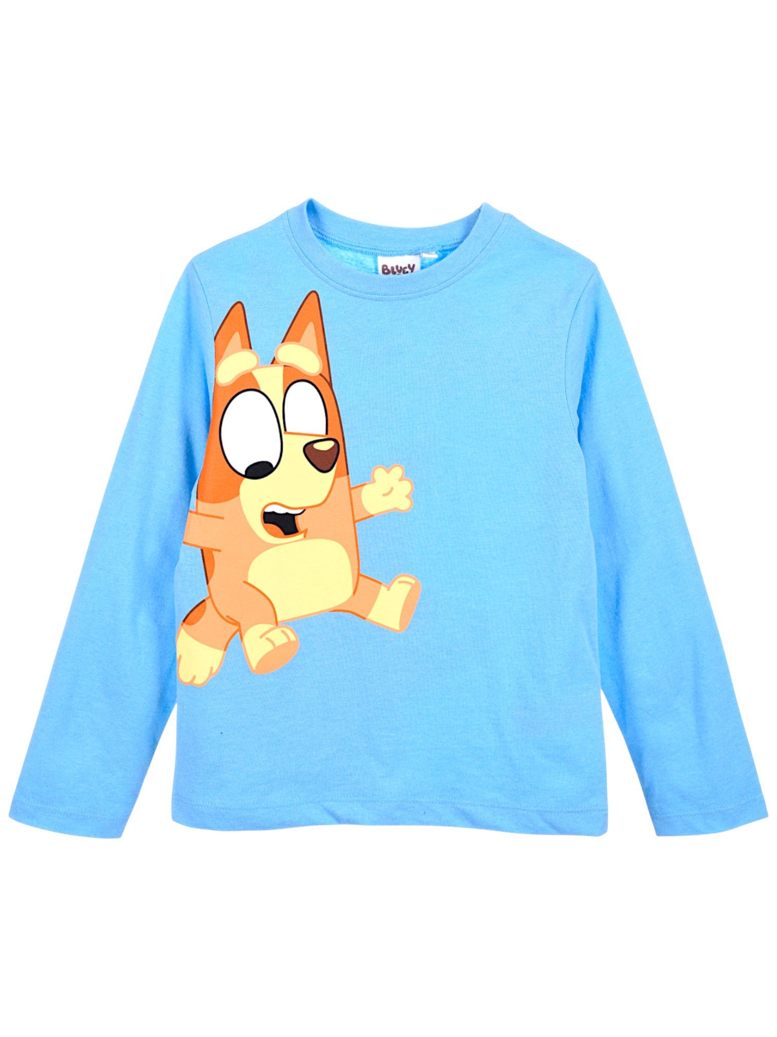 Bluey Langarmshirt Bluey & Bingo Jungen Shirt aus Baumwolle Gr. 98 - 116 cm