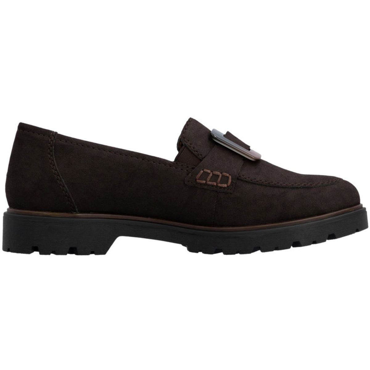Rieker 45553-25 Slipper Modischer Loafer für den stilvollen Auftritt