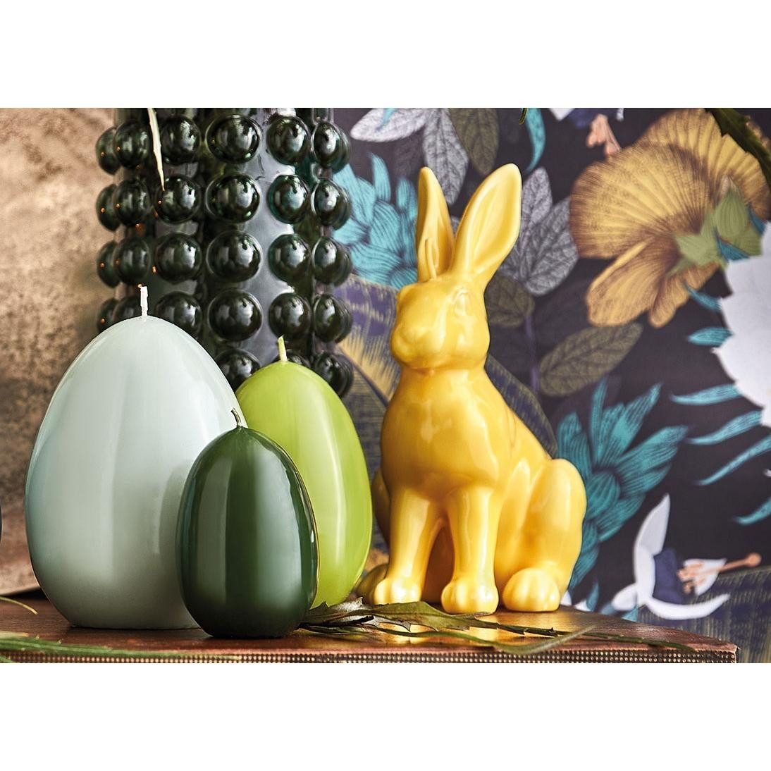 Engels Kerzen Osterfigur Eier-Kerze Gelackt Mandel (8x12cm)