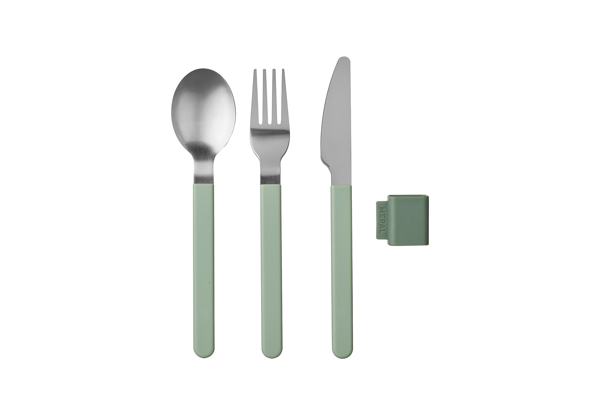Mepal Besteck-Set Mepal Silueta 3 pcs Besteck - Nordic sage
