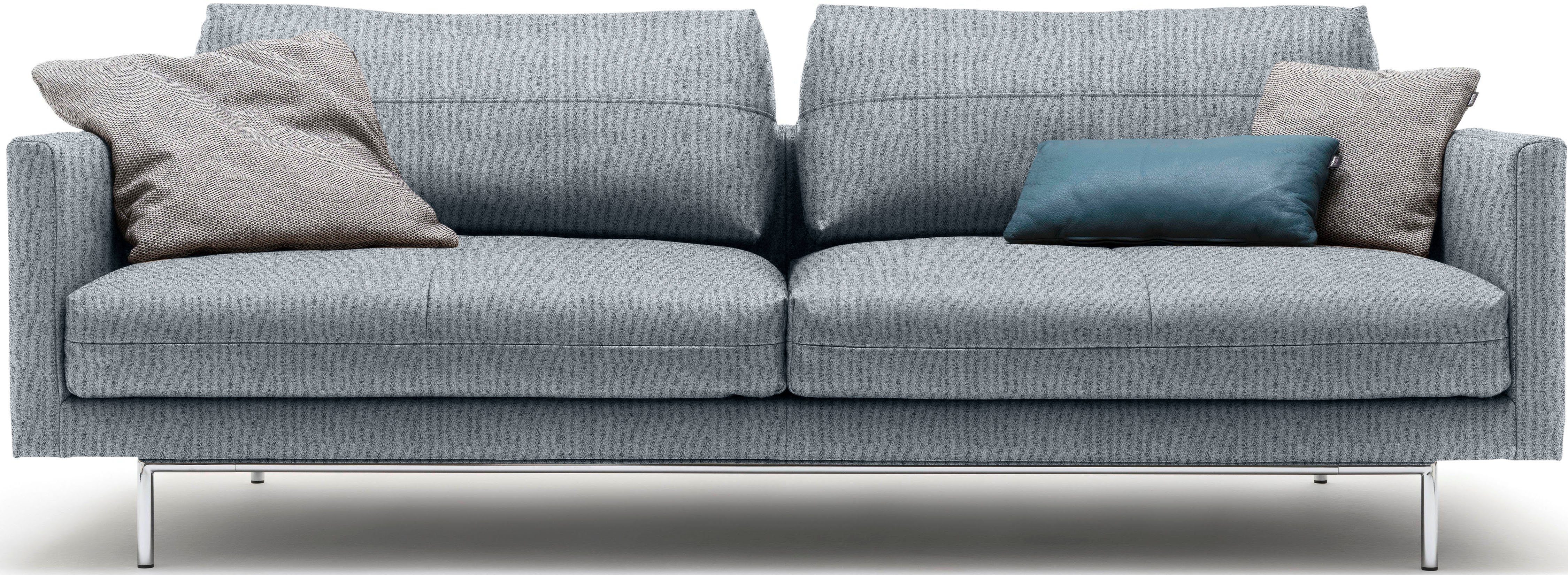 hülsta sofa 3-Sitzer saphierblau-grau | saphierblau / steingrau