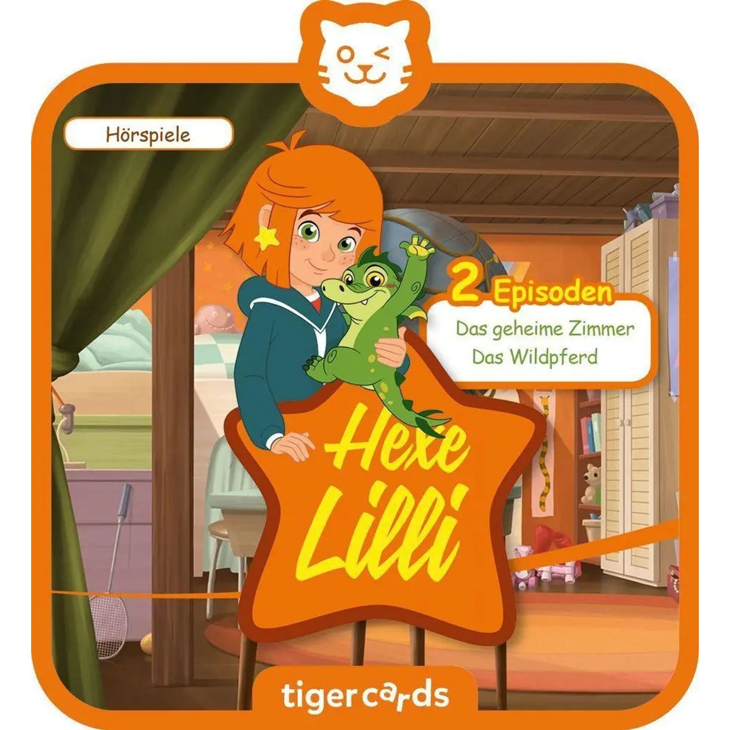 Tiger Media Deutschland GmbH Hörspiel tigercard - Hexe Lilli - Das geheime Zimmer & Das Wildpferd