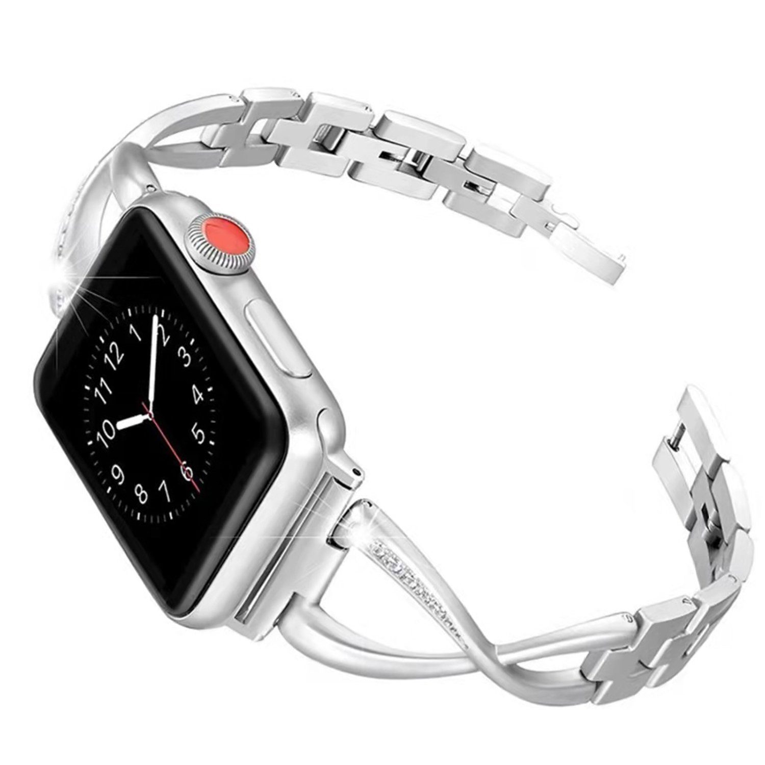 watch Silber apple Diida 1-7,42/44mm Smartwatch-Armband Band,Uhrenarmbänder,für Watch