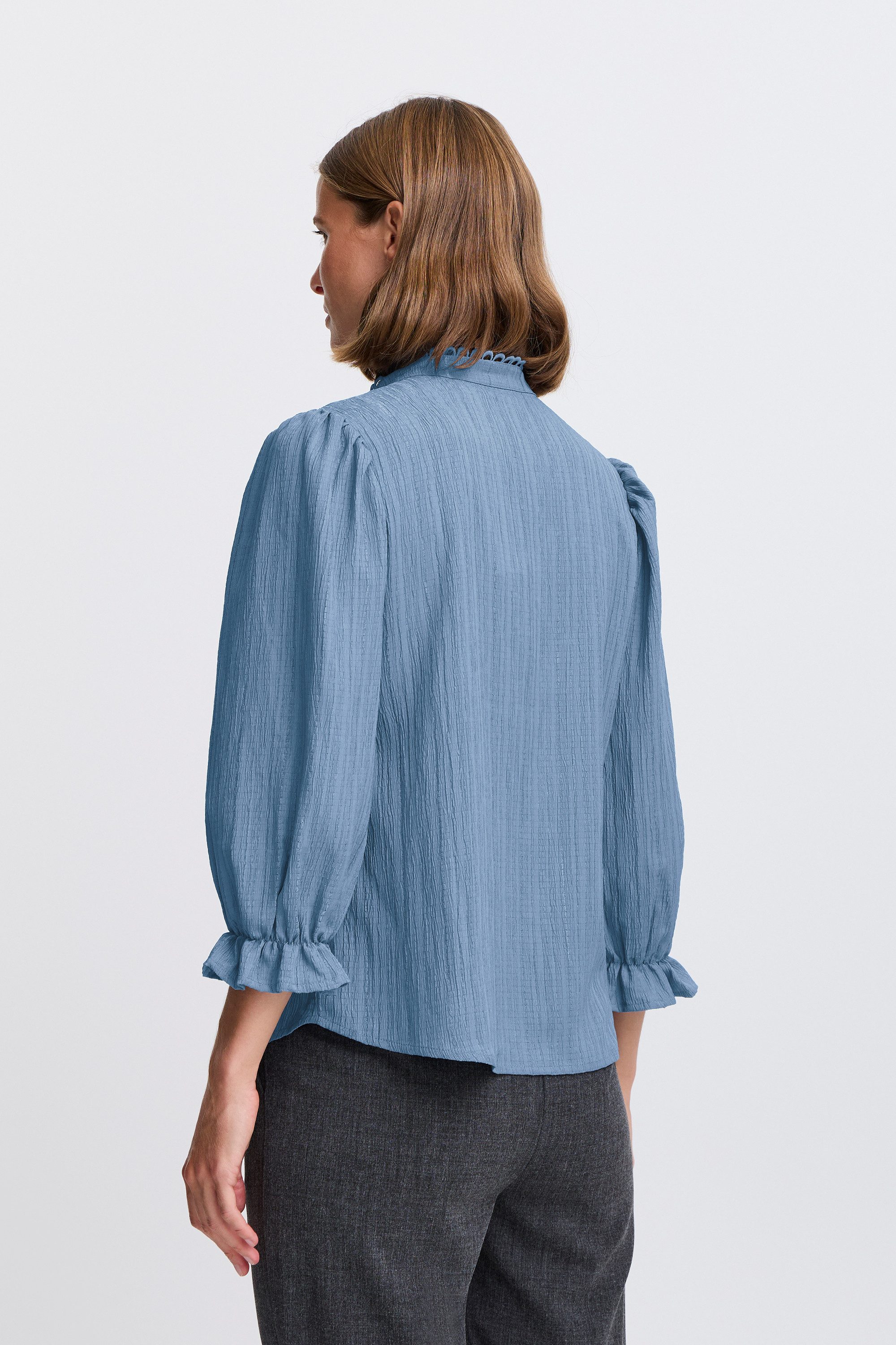 b.young Kurzarmbluse BYJULIANA SS BLOUSE - LIGHT WOVEN