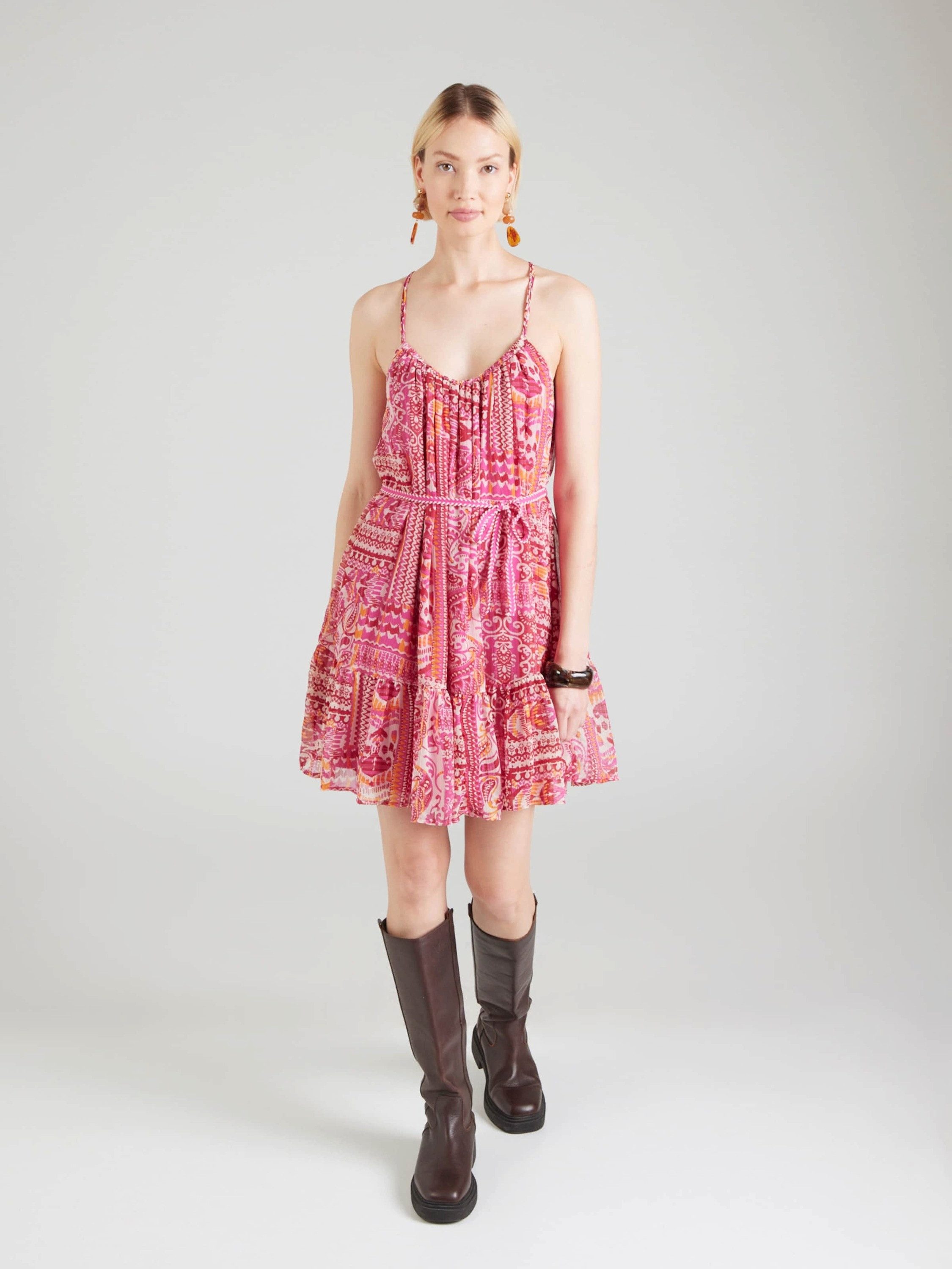 ONLY Minikleid ONLASTA (1-tlg) Drapiert/gerafft
