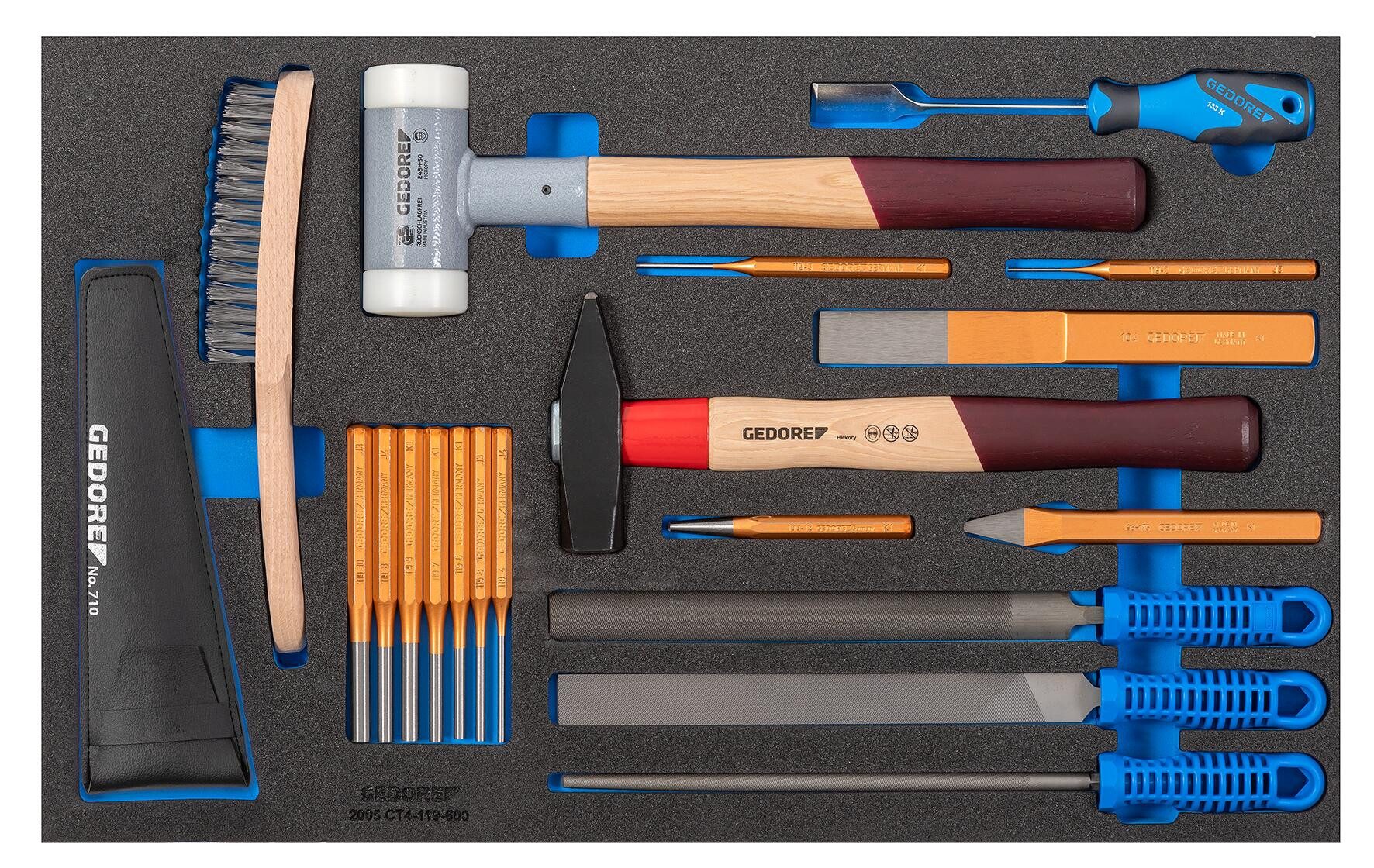 Gedore Werkzeugkoffer 2005 CT4-119-600 CT-Modul mit Sortiment