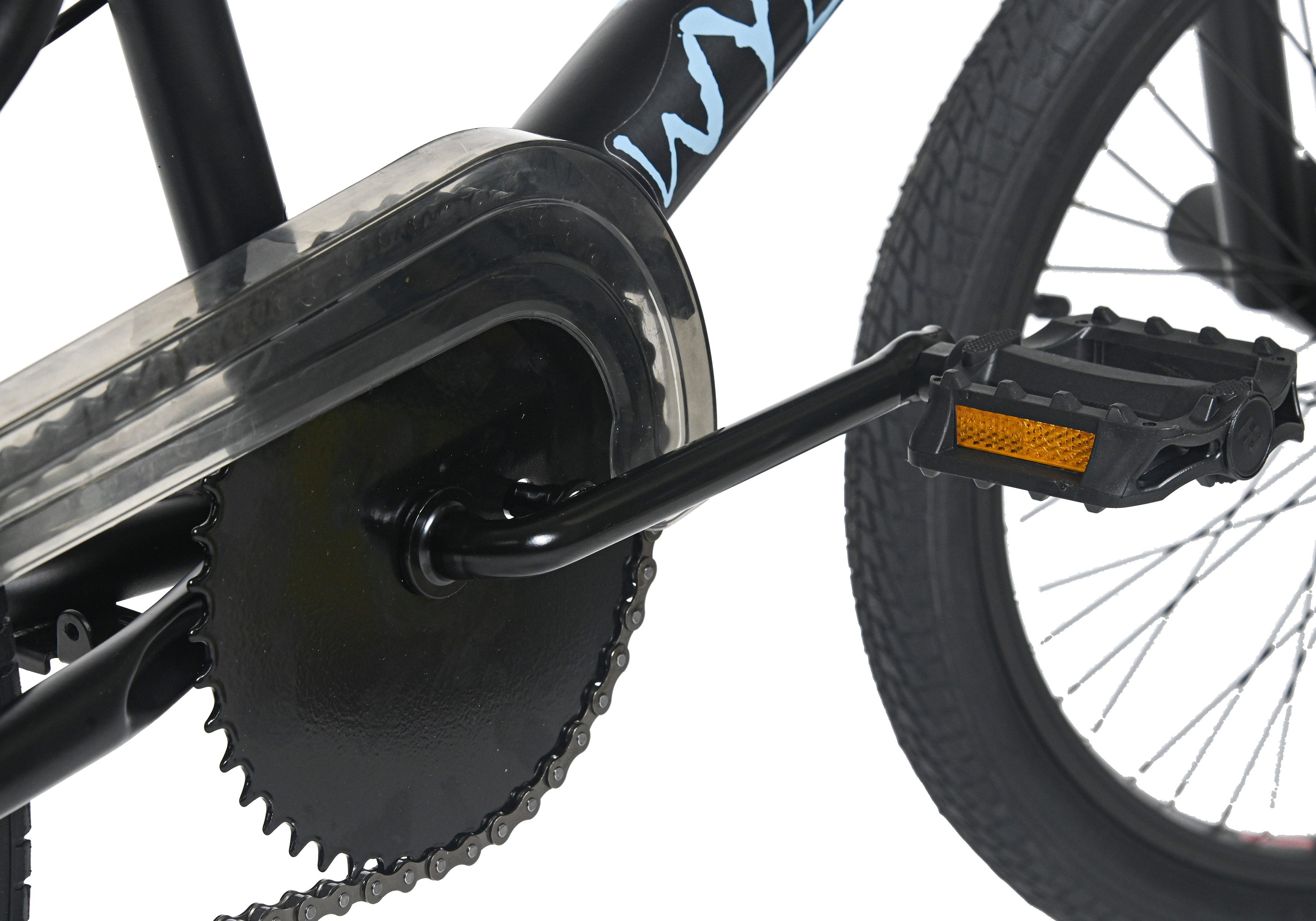 WYLD BMX Bike Hedonic Black 360 Rotor Kids BMX from 7 years, 1 speed, without gears