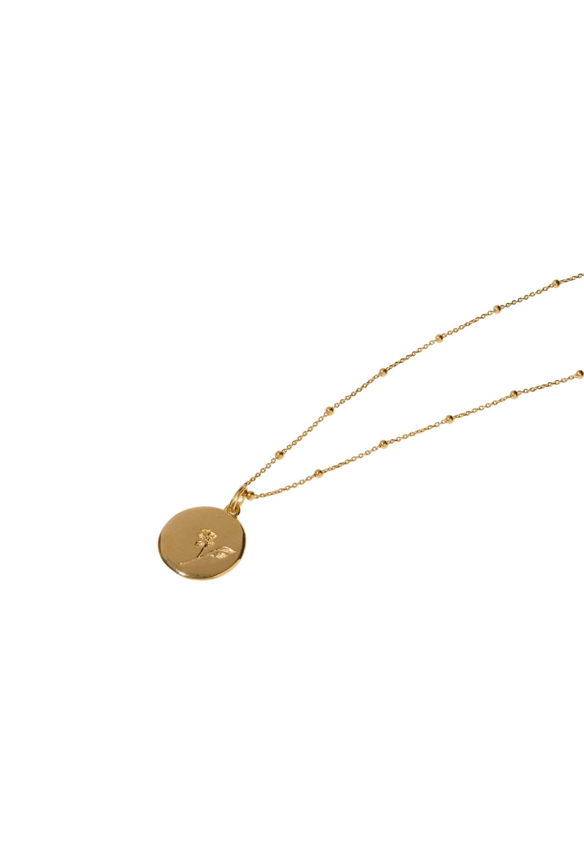 Stilnest Kette mit Anhänger Eden Lilly Kugelkette 925 Sterling Silber