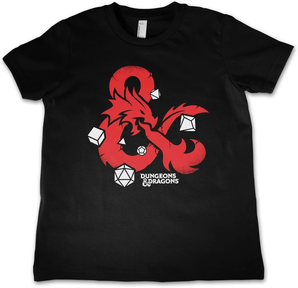 DUNGEONS & DRAGONS T-Shirt Dungeons & Dragons Dices Kids Tee