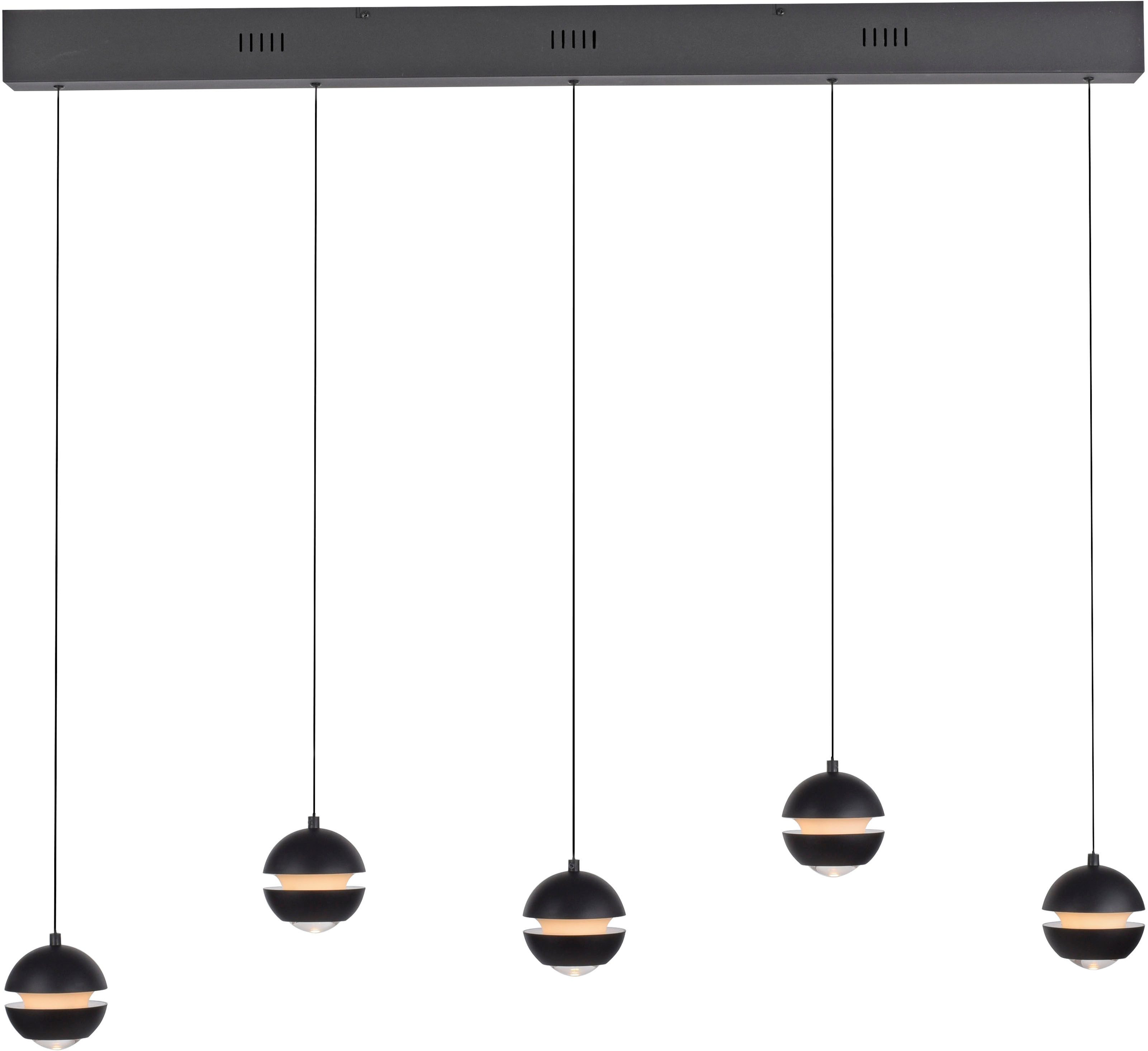 SCHÖNER WOHNEN-Kollektion LED Pendelleuchte LINI, Dimmfunktion, LED fest integriert, Warmweiß, SCHÖNER WOHNEN Kollektion, 3-Stufen Dimmer, Comfort-Lift