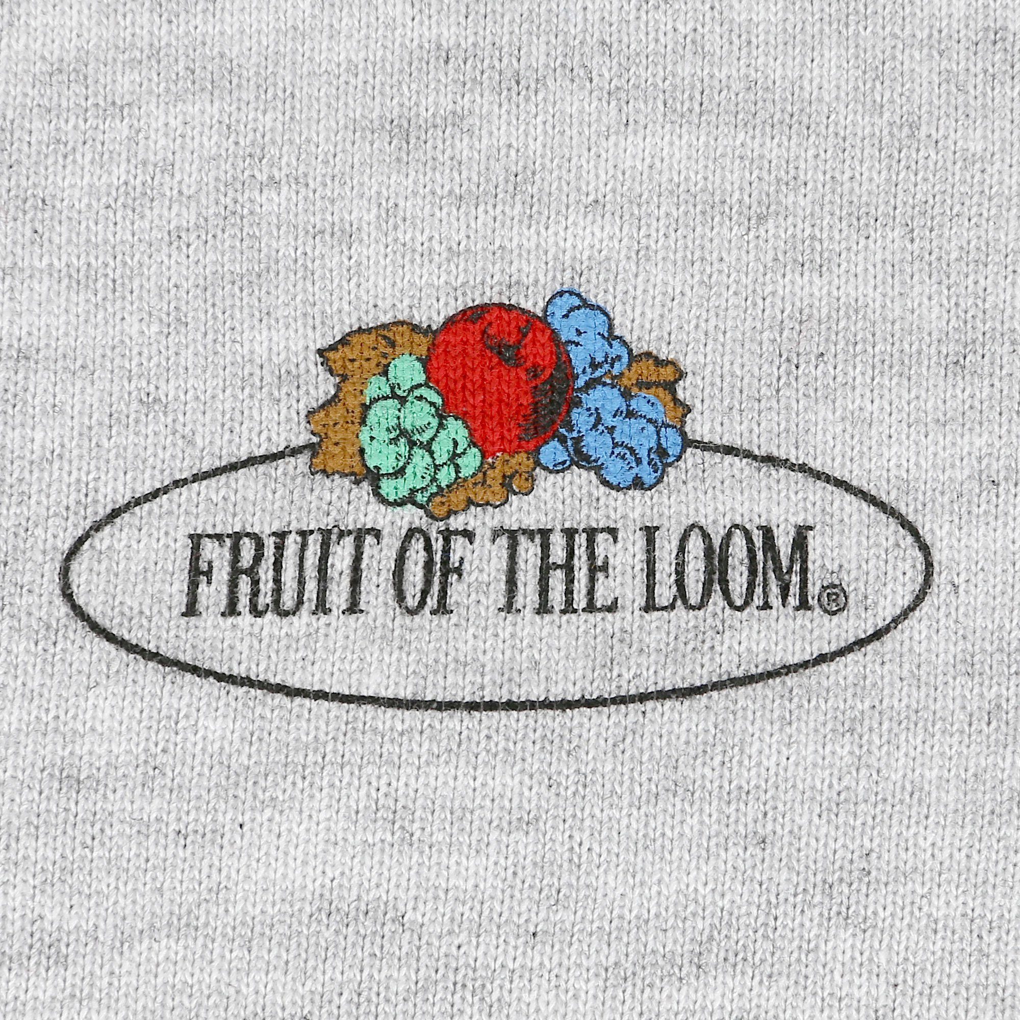 Vintage-Logo Sweatshirt mit Sweatshirt of Damen Loom the graumeliert leichtes Fruit