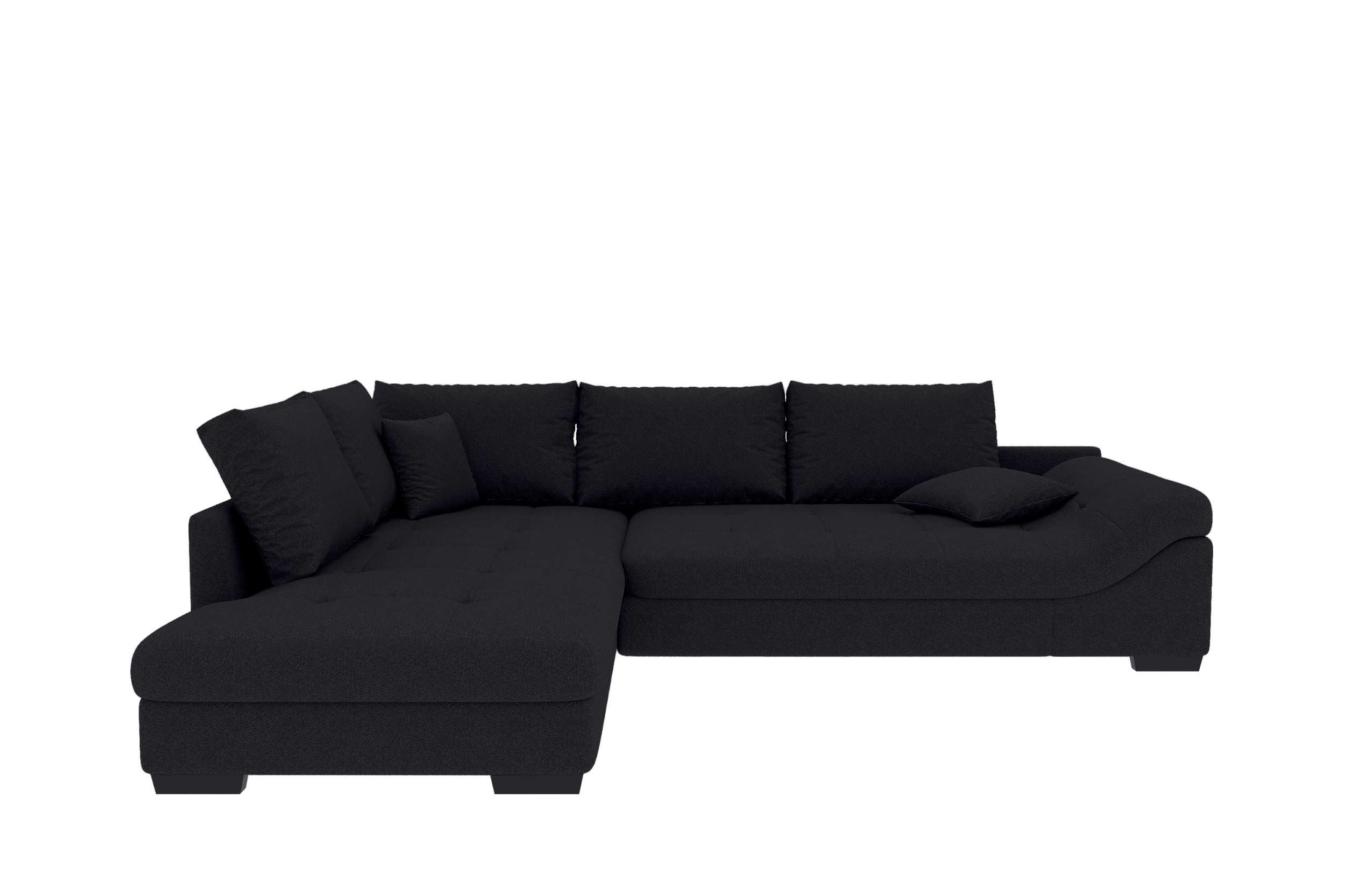 99rooms Ecksofa Terra, Sofa, L-Form, Inkl. 5 Rückenkissen, mit Rundumbezug, Wellenfederung