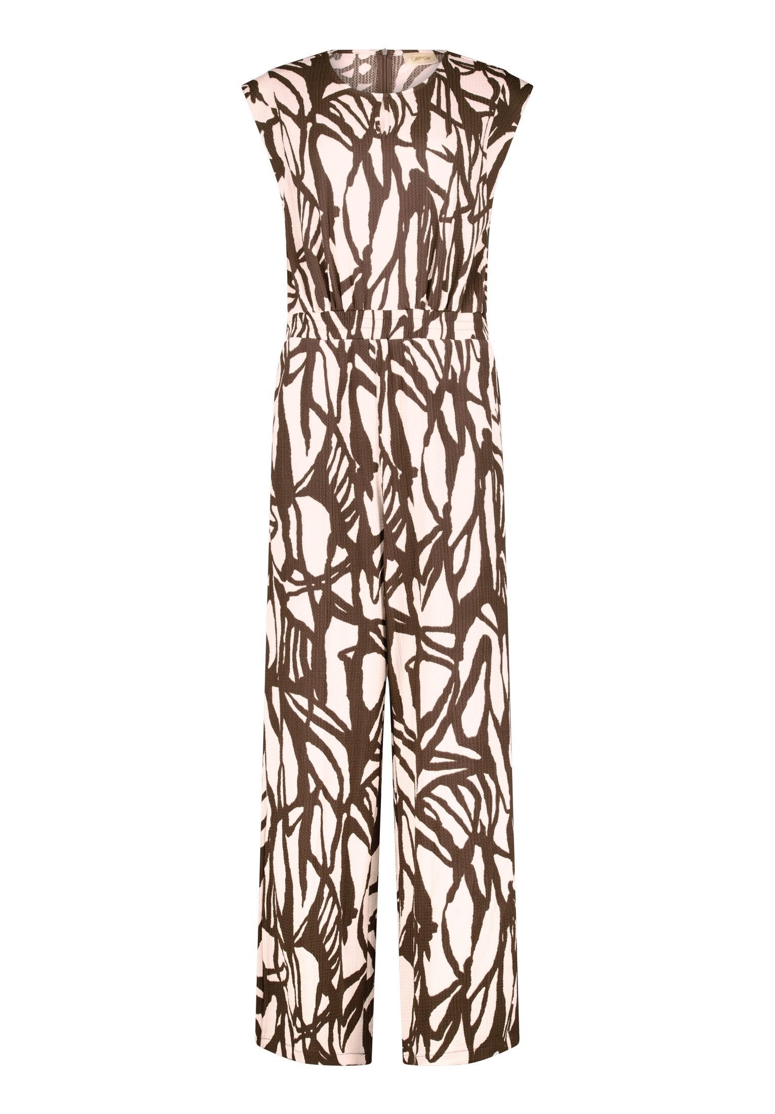 Cartoon Overall Damen mit Muster (1-tlg)