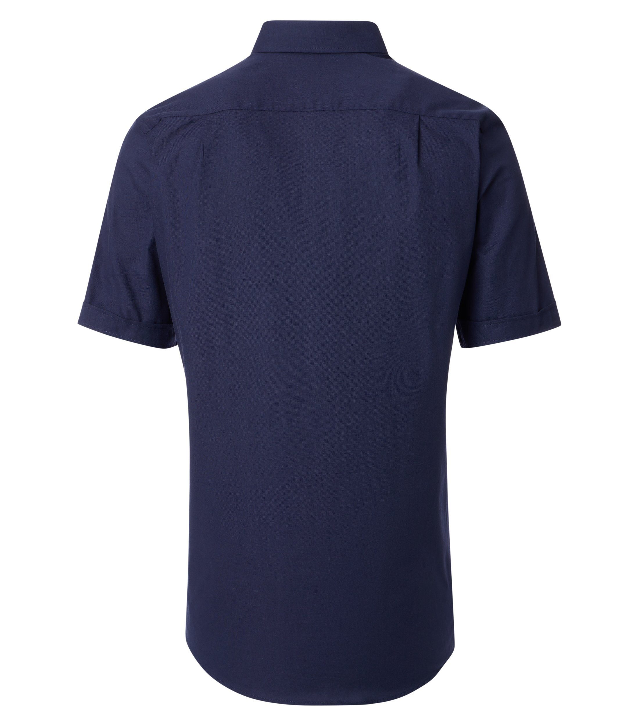 Redmond Kurzarmhemd uni Modern Fit günstig online kaufen